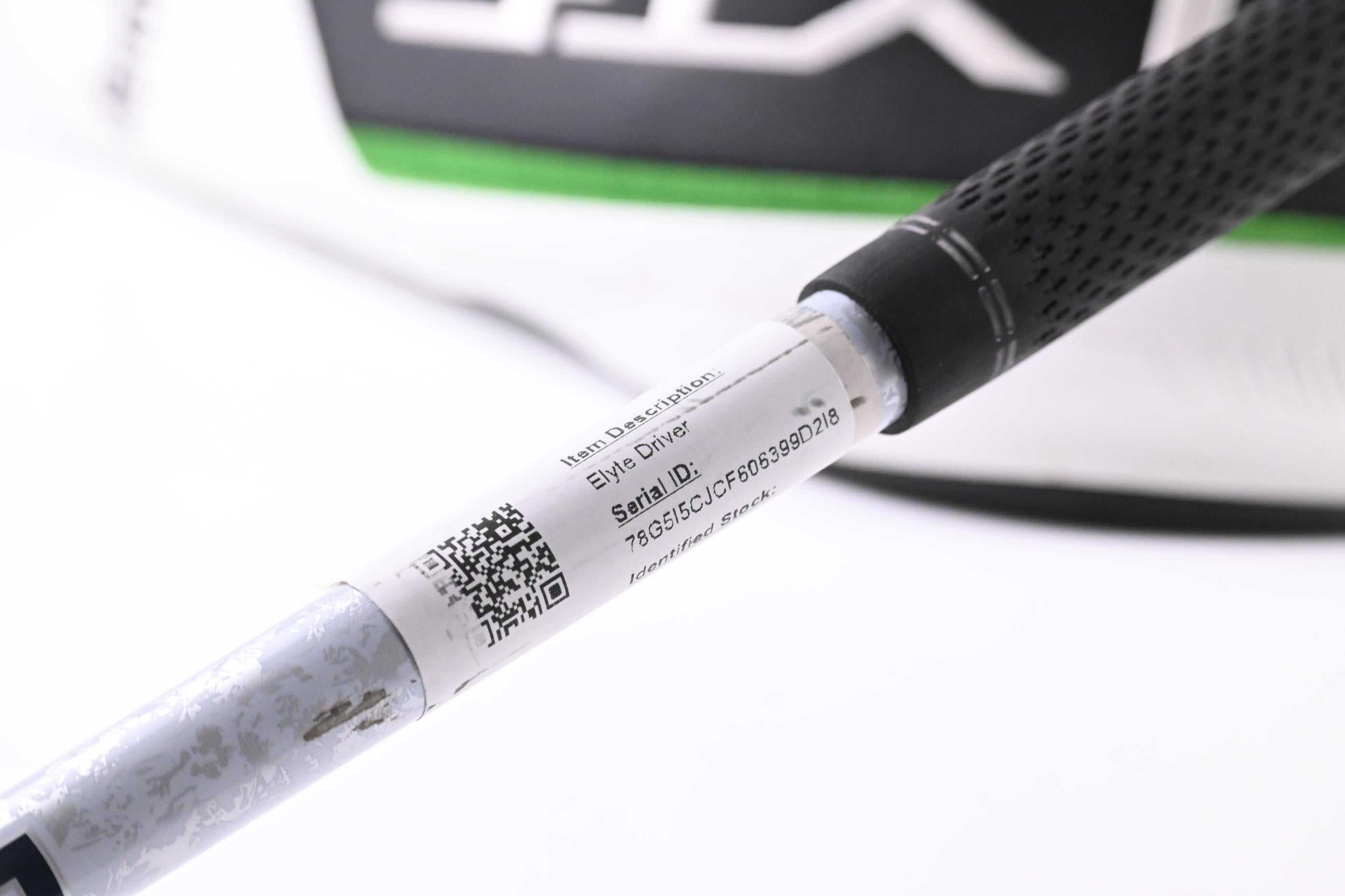 Callaway Elyte Driver / 9 Degree / Stiff Flex Project X Denali Charcoal 50 Shaft