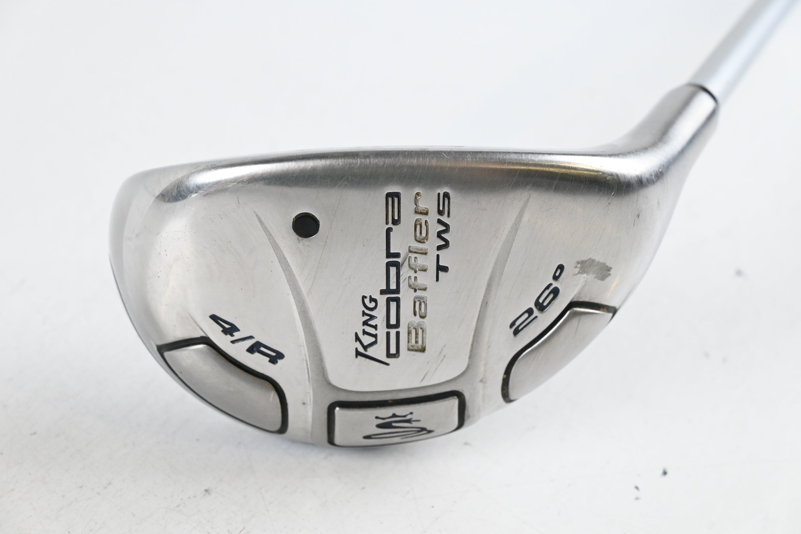 Cobra Baffler TWS #4 Hybrid / 26 Degree / Stiff Flex Matrix White Tie MFS X5 55