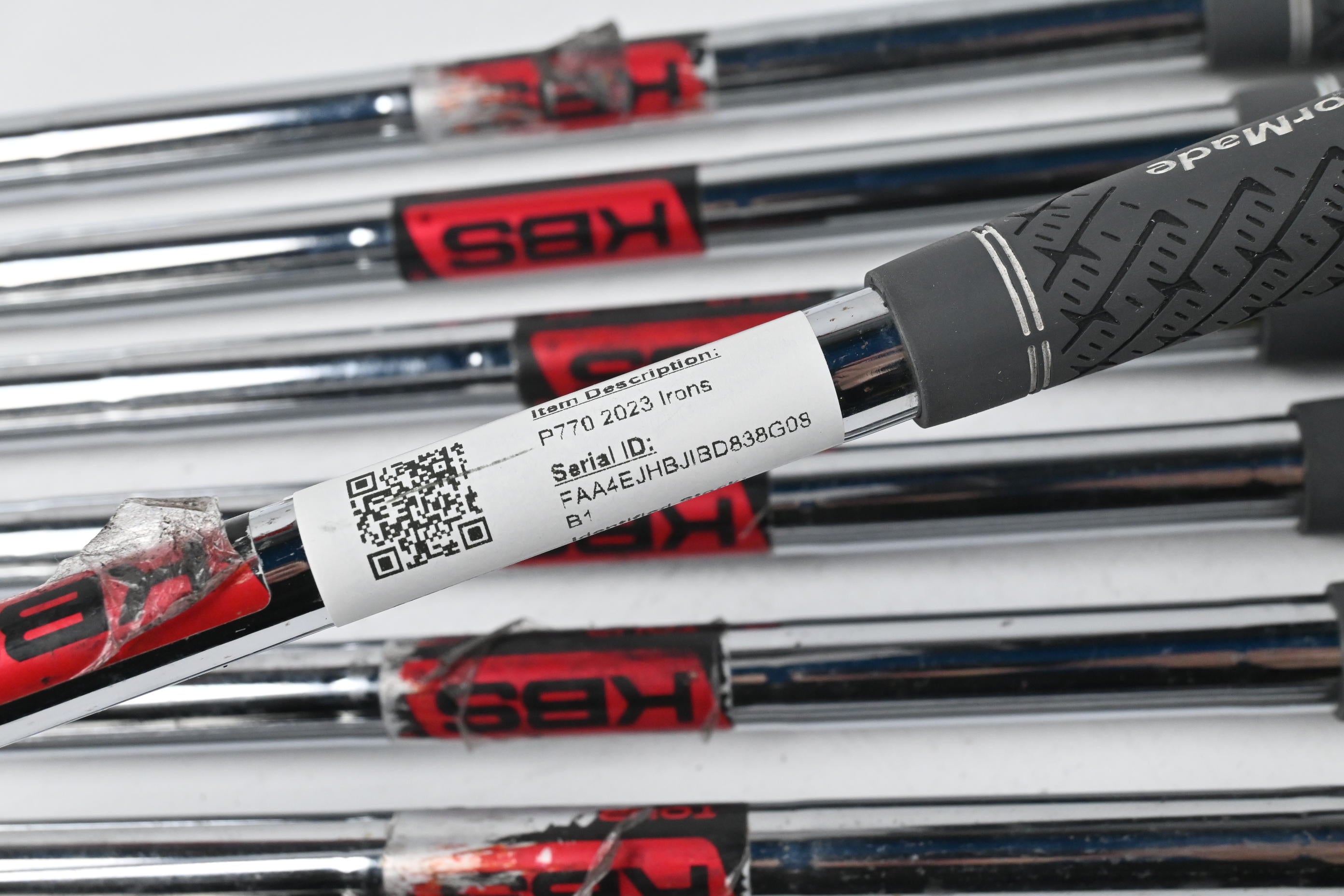 Taylormade P770 2023 Irons / 4-PW / Stiff Flex KBS Tour Shafts