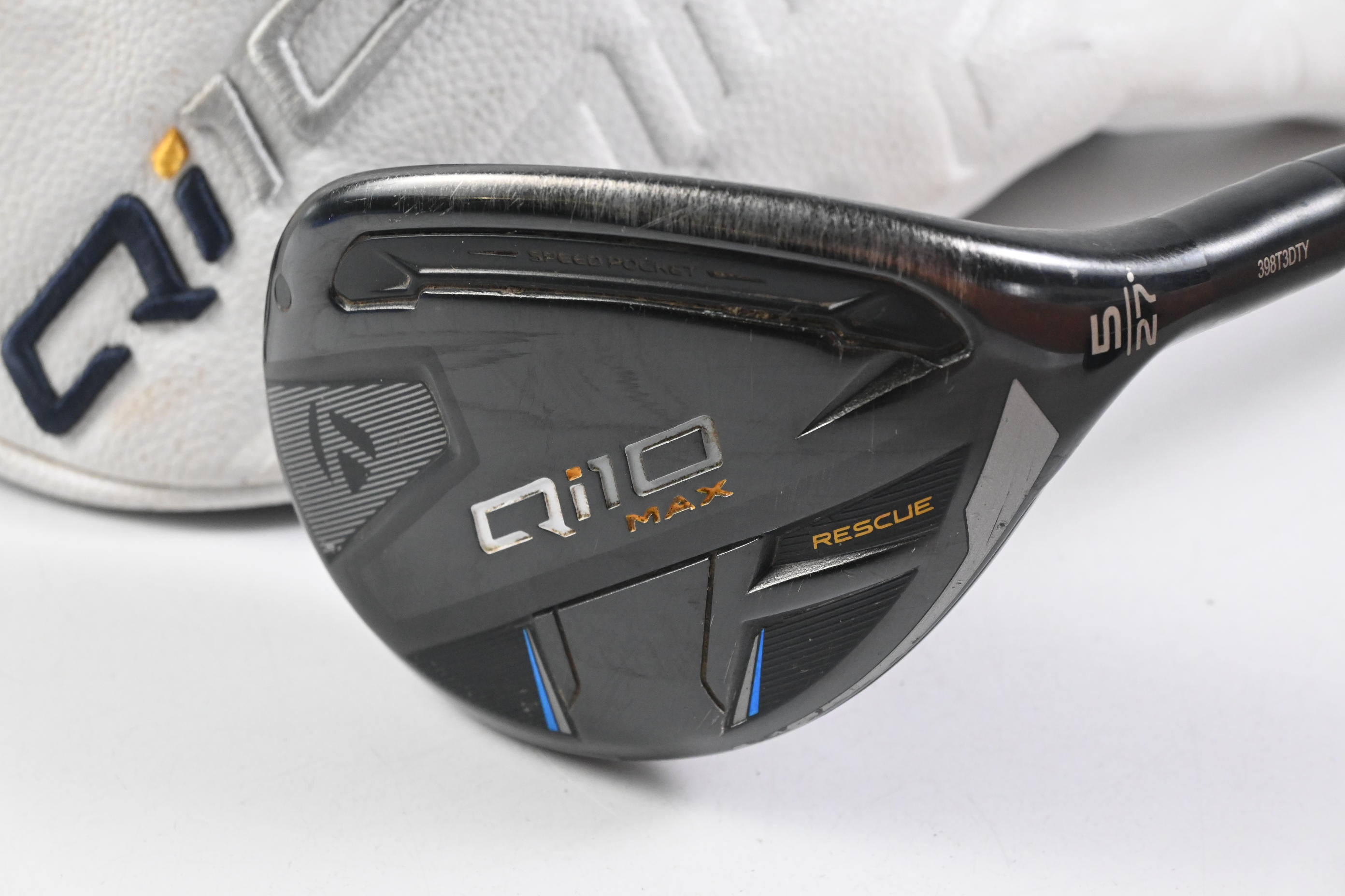Taylormade Qi10 Max #5 Hybrid / 27 Degree / Senior Flex Fujikura Speeder NX TCS
