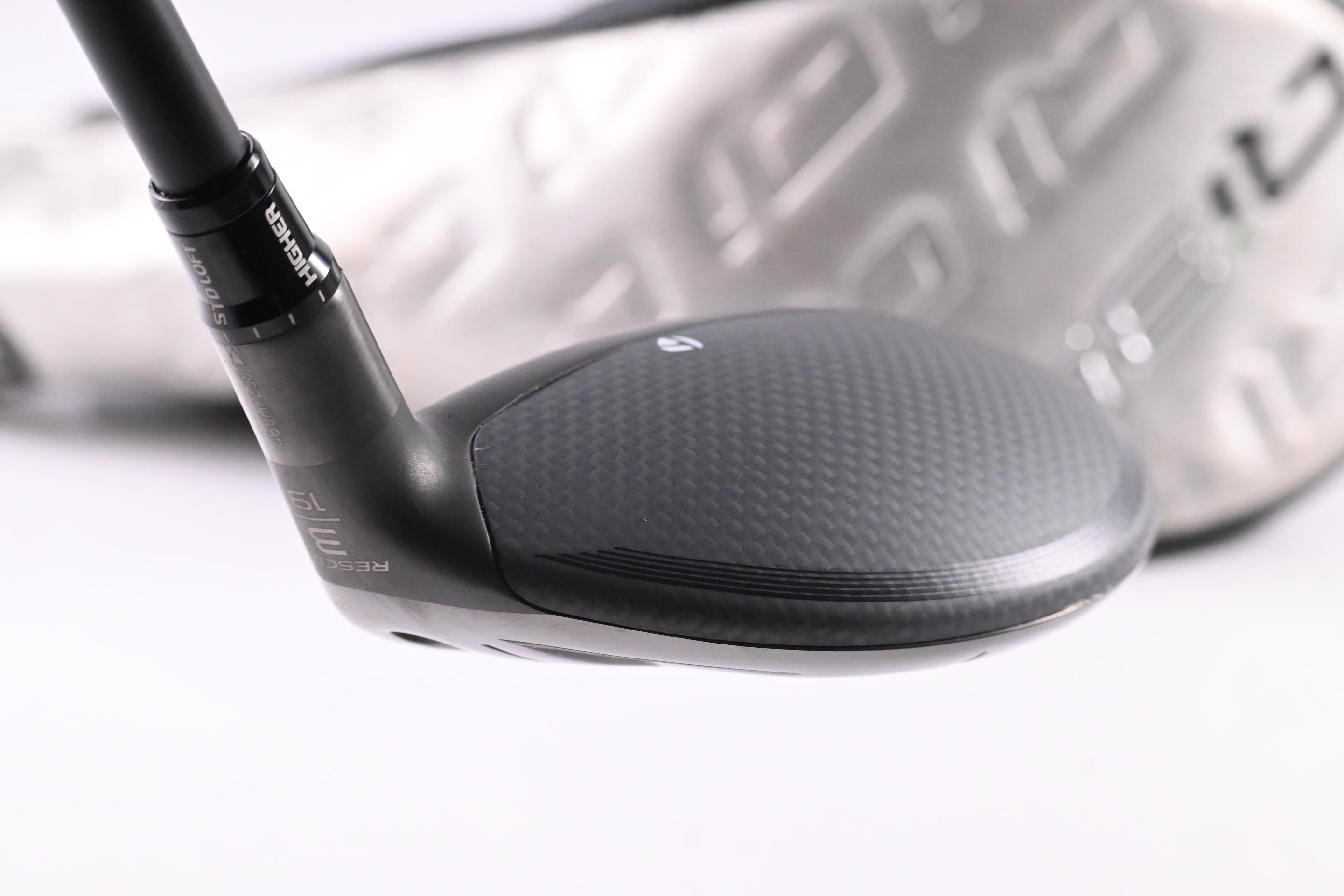 Taylormade Qi35 #3 Hybrid / 19 Degree / Stiff Flex Ventus Blue HB 7 Shaft