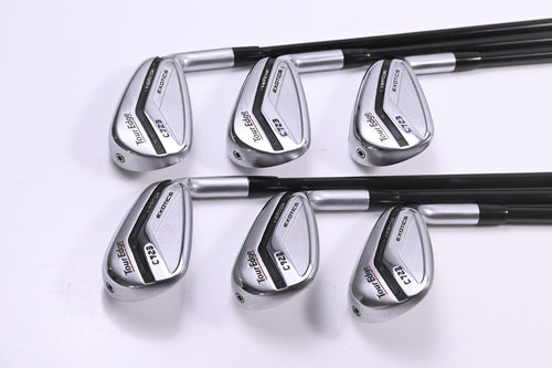 Tour Edge C723 Irons / 6-PW+GW / Regular Flex Tensei AV Blue 65 Shafts
