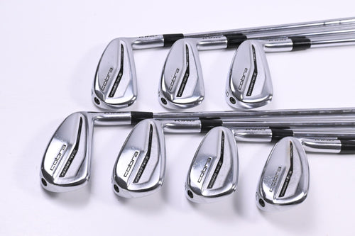Cobra Forged Tec X 2022 Irons / 4-PW / Stiff Flex KBS Tour Lite Shafts