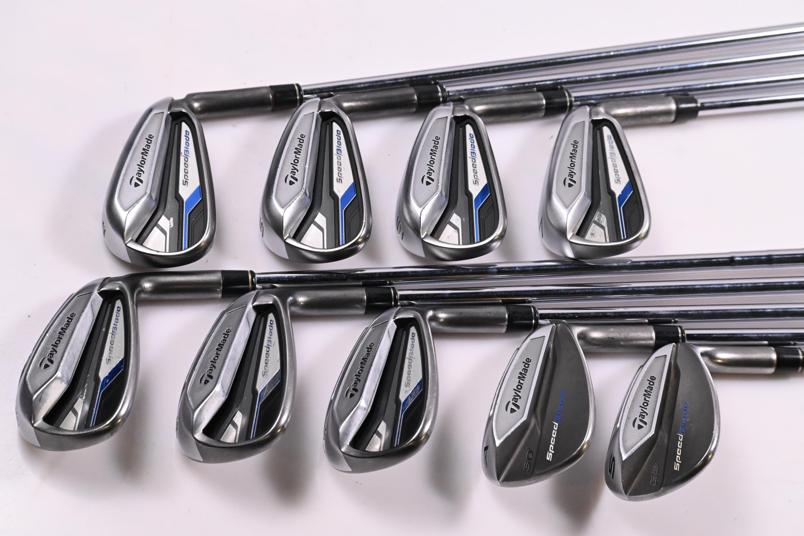 Taylormade Speedblade Irons / 4-PW+GW+SW / Regular Flex SpeedBlade 85