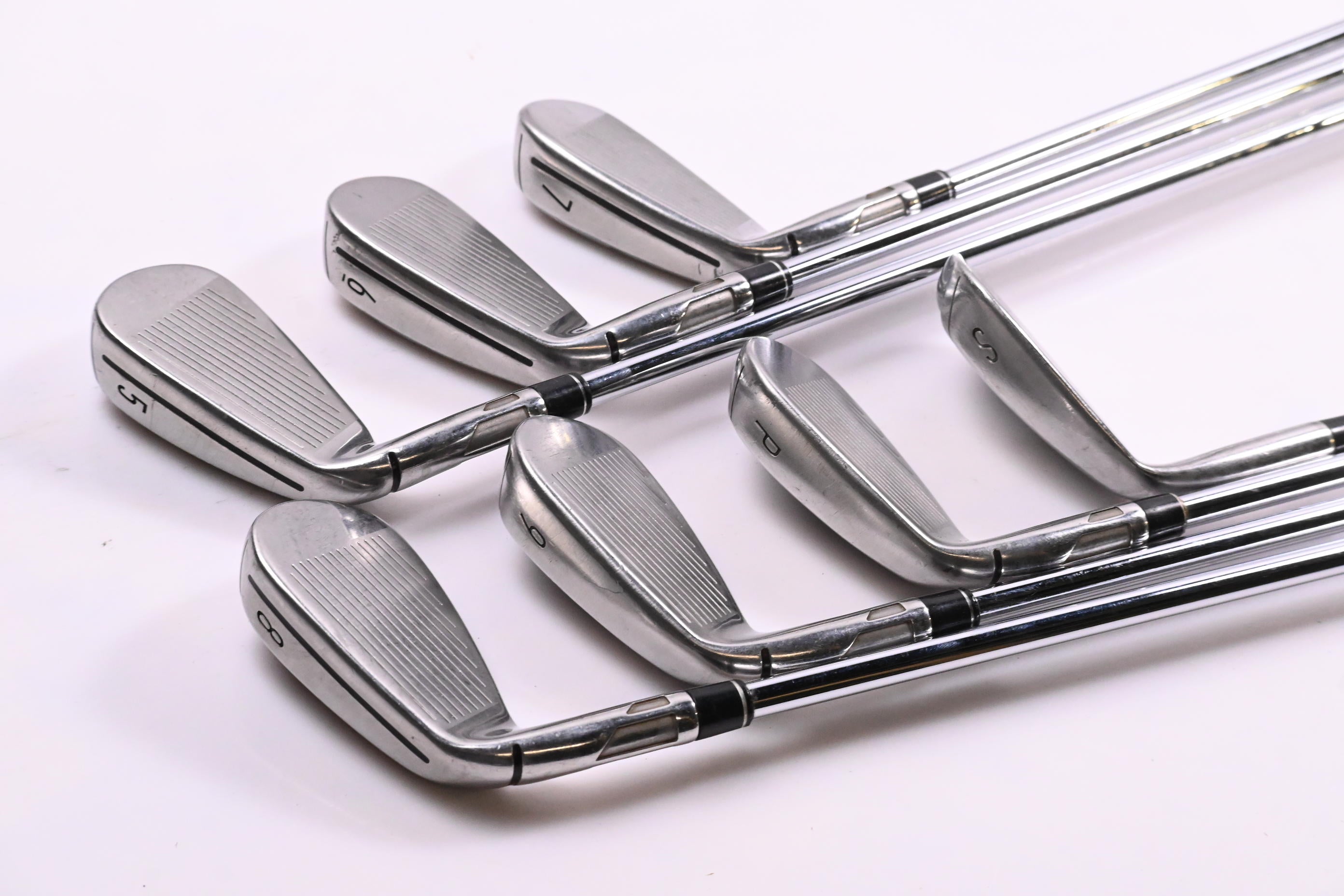 Taylormade SIM Max OS Irons / 5-PW-SW / Regular Flex KBS MAX MT 85 Shaft