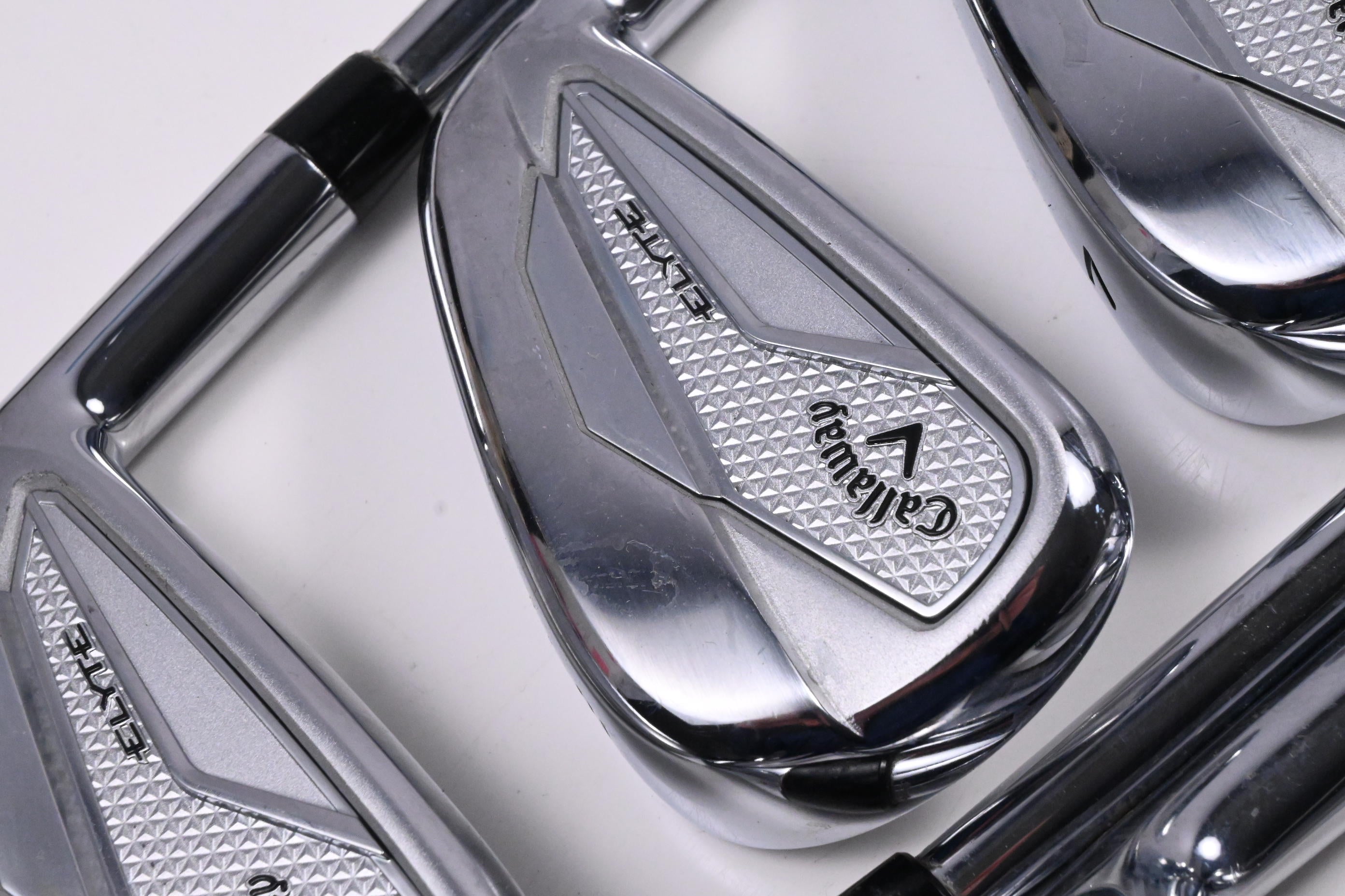 Callaway Elyte Irons / 5-PW+GW+SW / Regular Flex True Temper Vector 80 Shafts