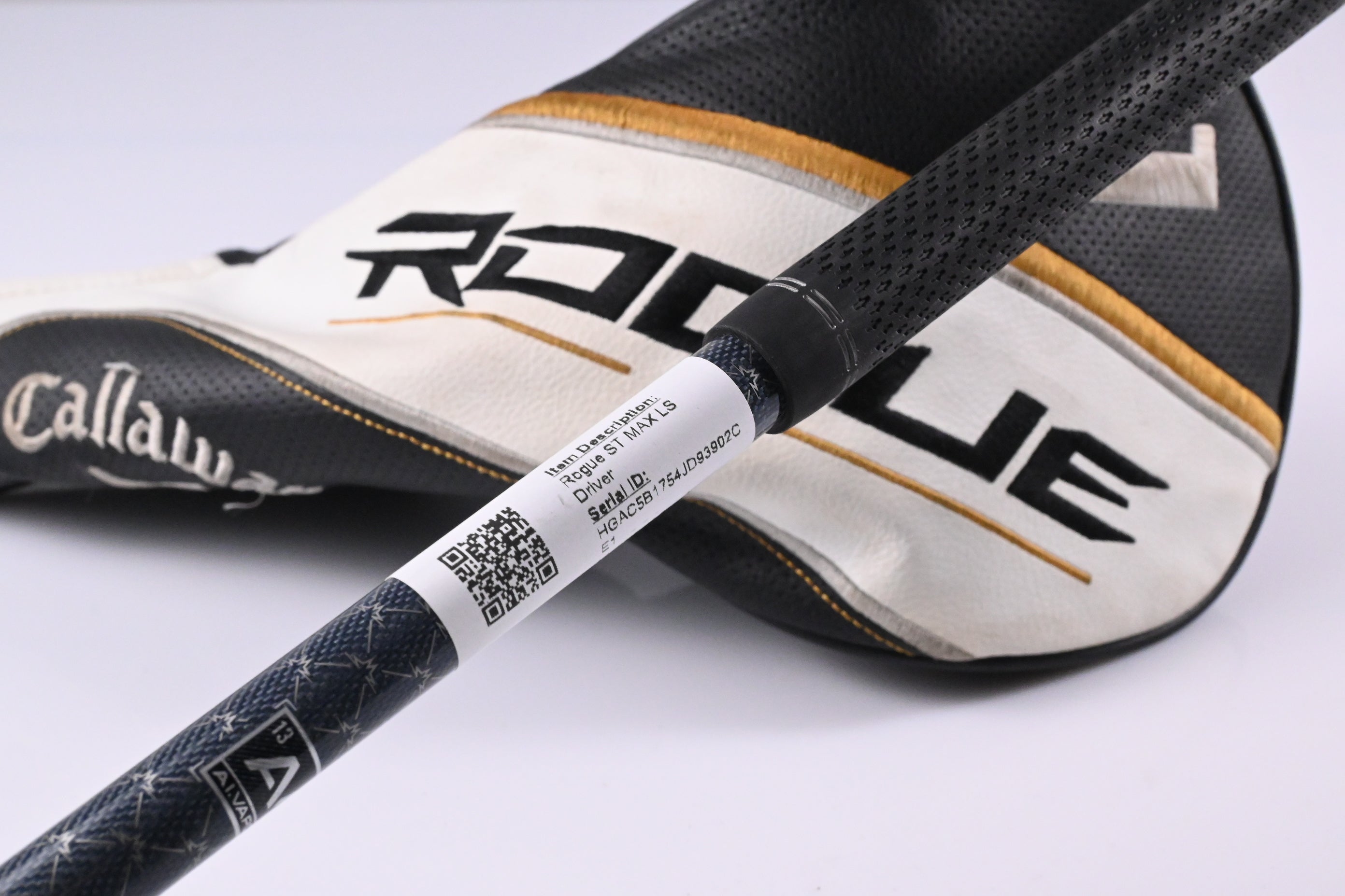 Callaway Rogue ST MAX LS Driver / 9 Degree / Stiff Flex Tensei AV White 65