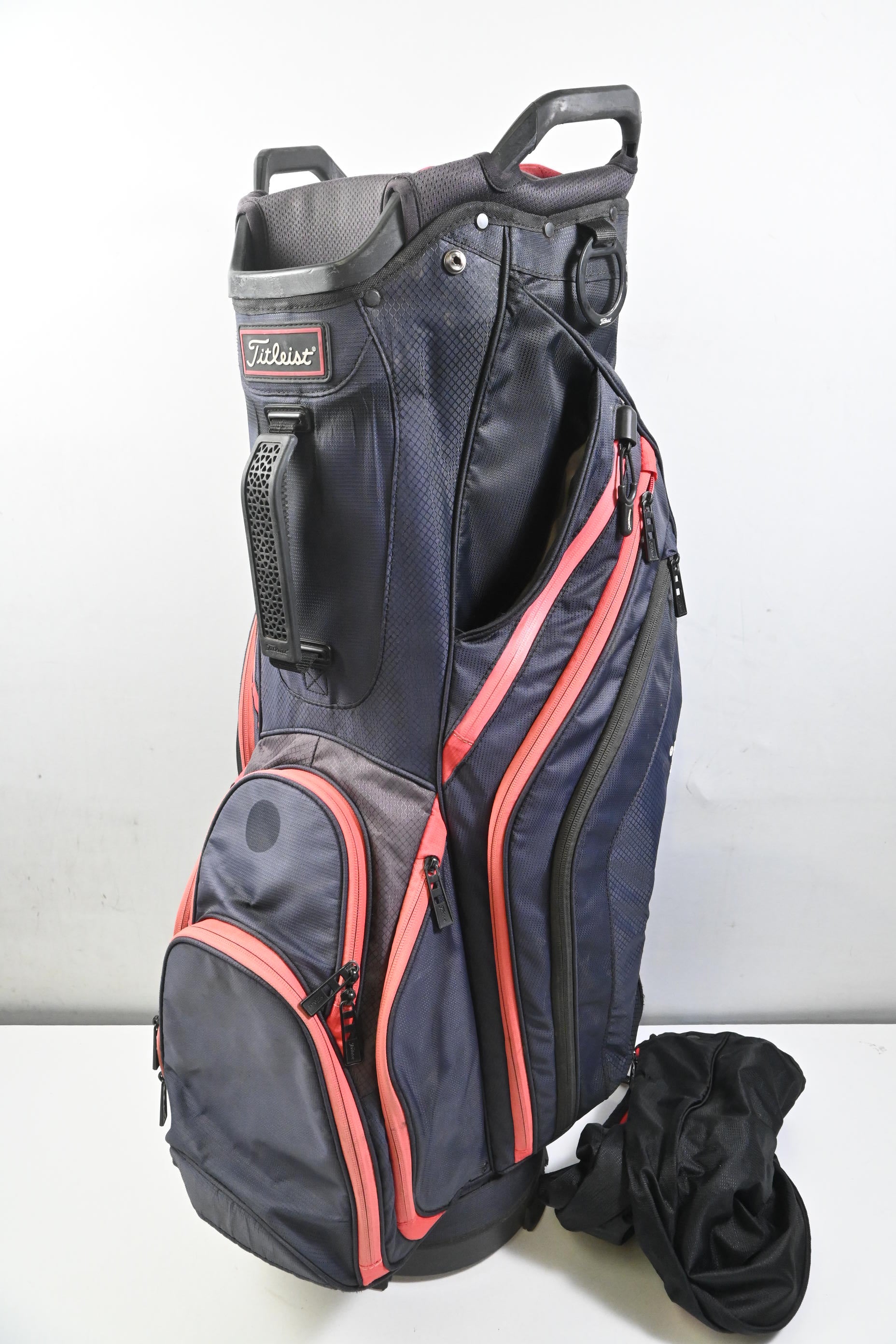 Titleist Cart Bag / 14-Way Divider / Black, Red