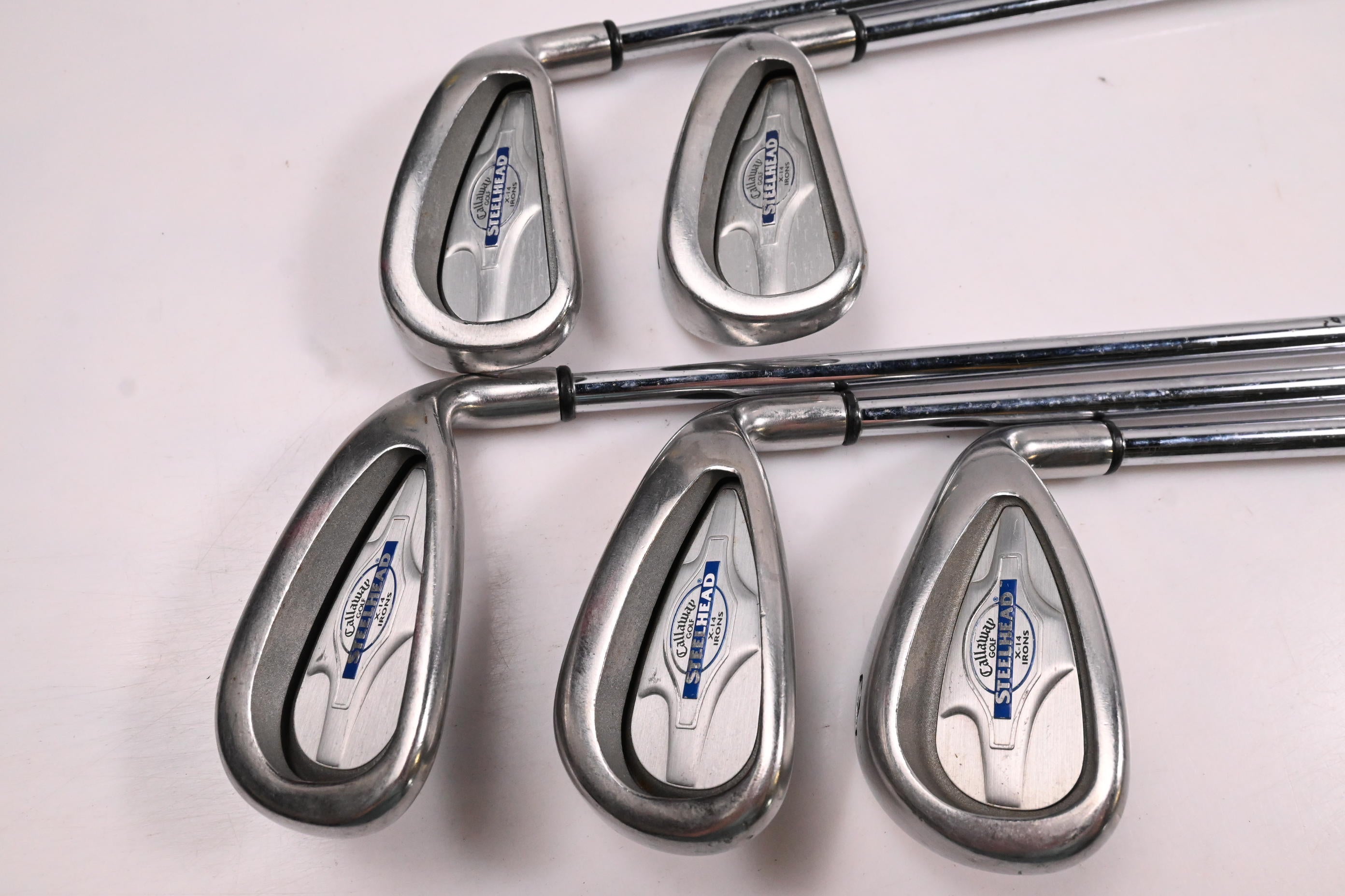 Callaway Steelhead X-14 Irons / 6-PW / Uniflex Callaway Steelhead Shafts