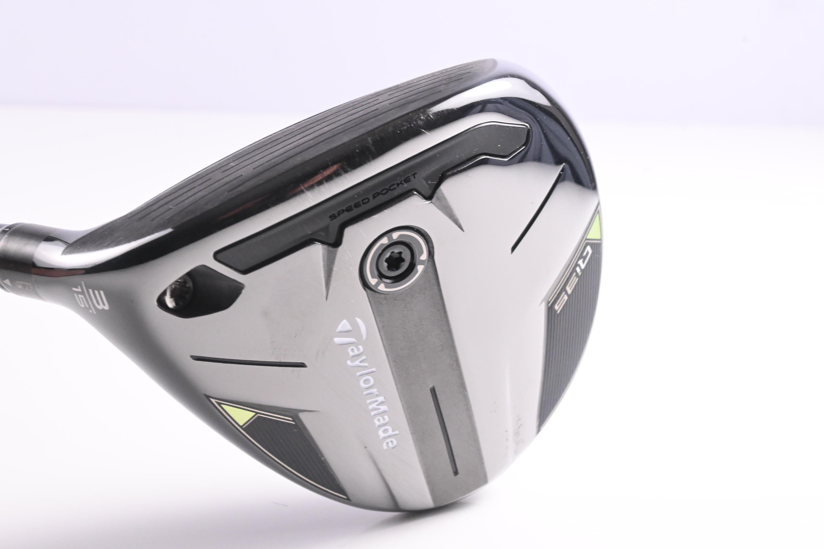Left Hand Taylormade Qi35 #3 Wood / 15 Degree / Regular Flex Air Speeder 50