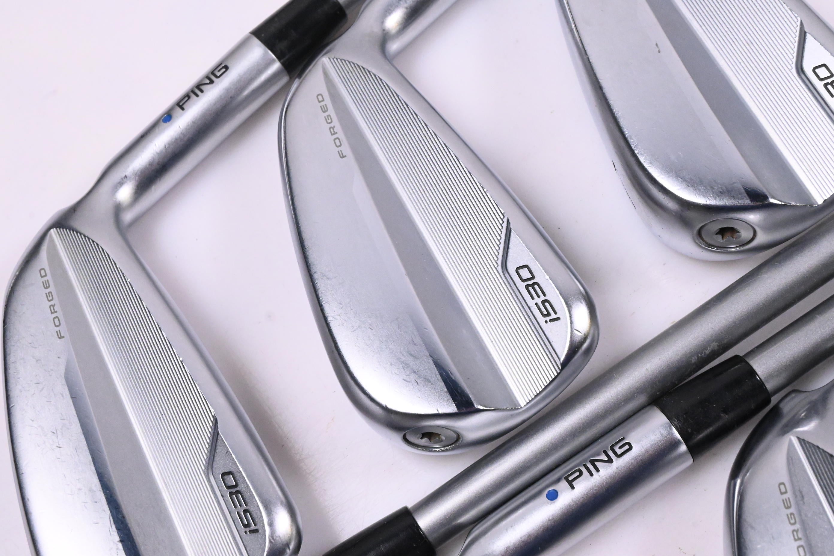 Ping i530 Irons / 5-PW+GW / Blue Dot / Senior Flex Ping Alta Quick 45 Shafts