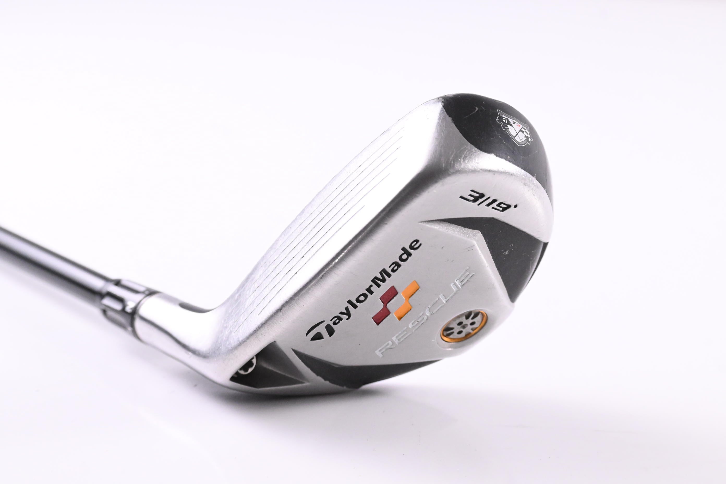 Left Hand Taylormade Rescue #3 Hybrid / 19 Degree / Regular Flex Aldila Voodoo