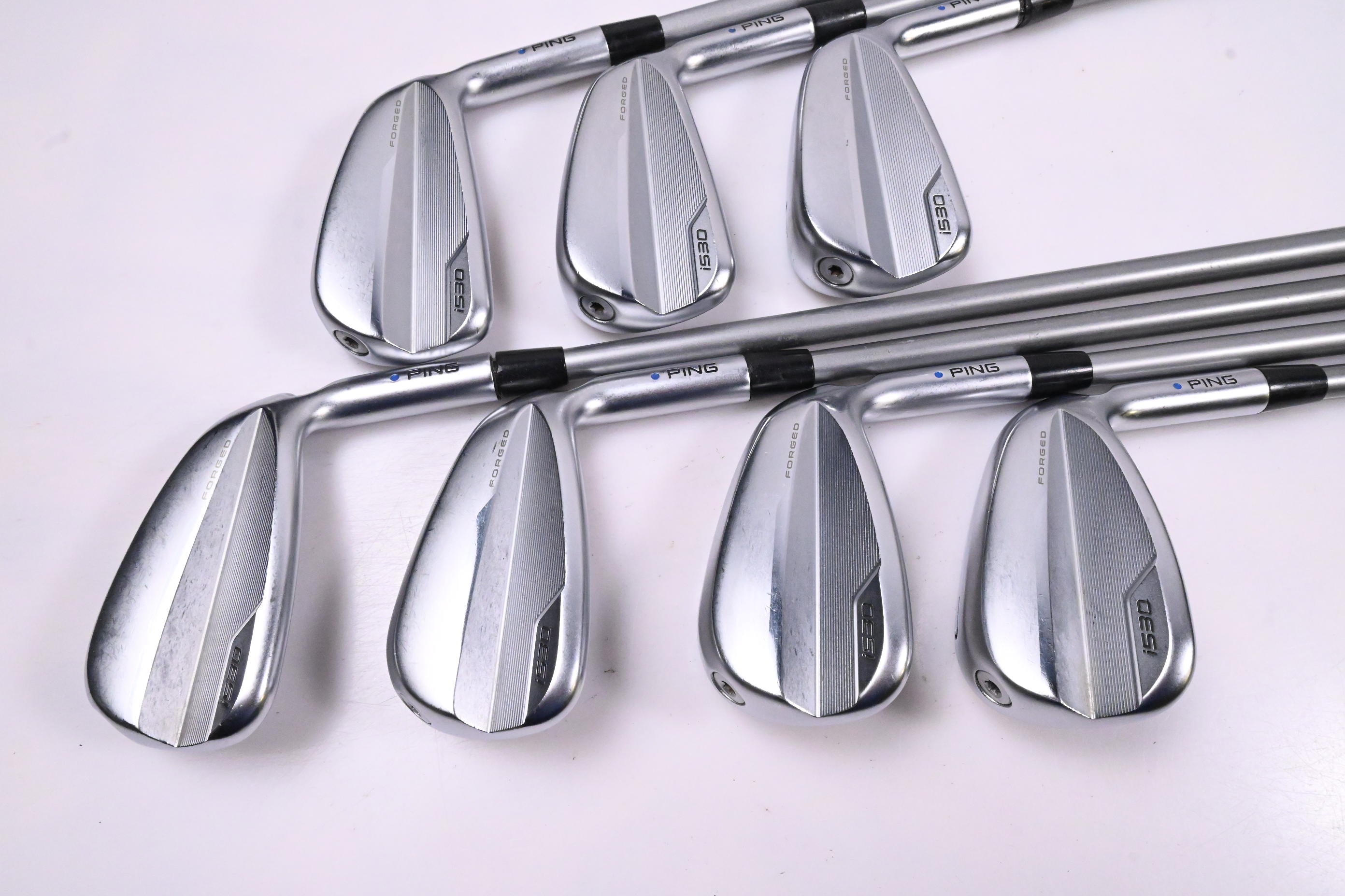 Ping i530 Irons / 5-PW+GW / Blue Dot / Senior Flex Ping Alta Quick 45 Shafts