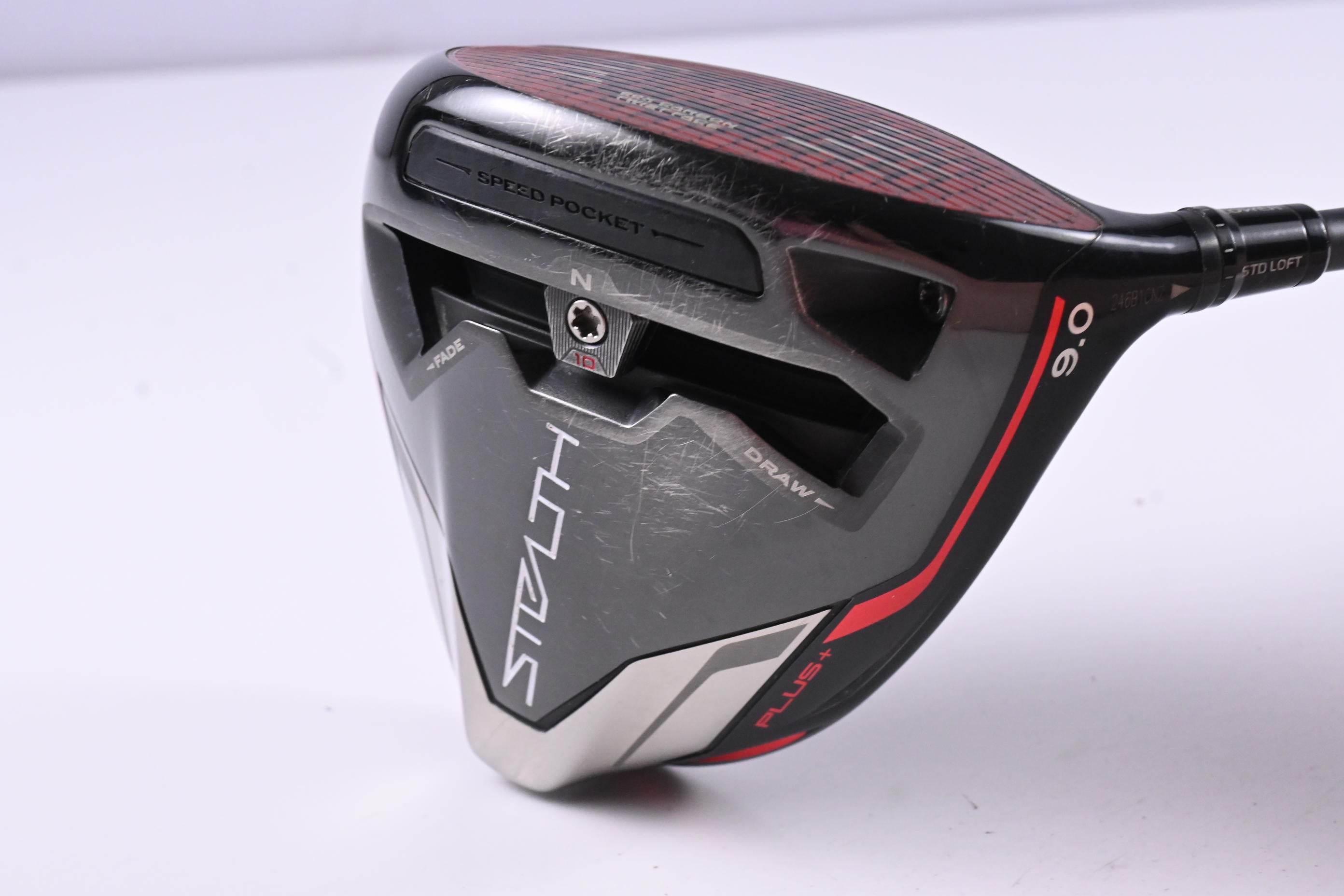 Taylormade Stealth Plus Driver / 9 Degree / X-Flex HZRDUS Smoke Green 70 Shaft
