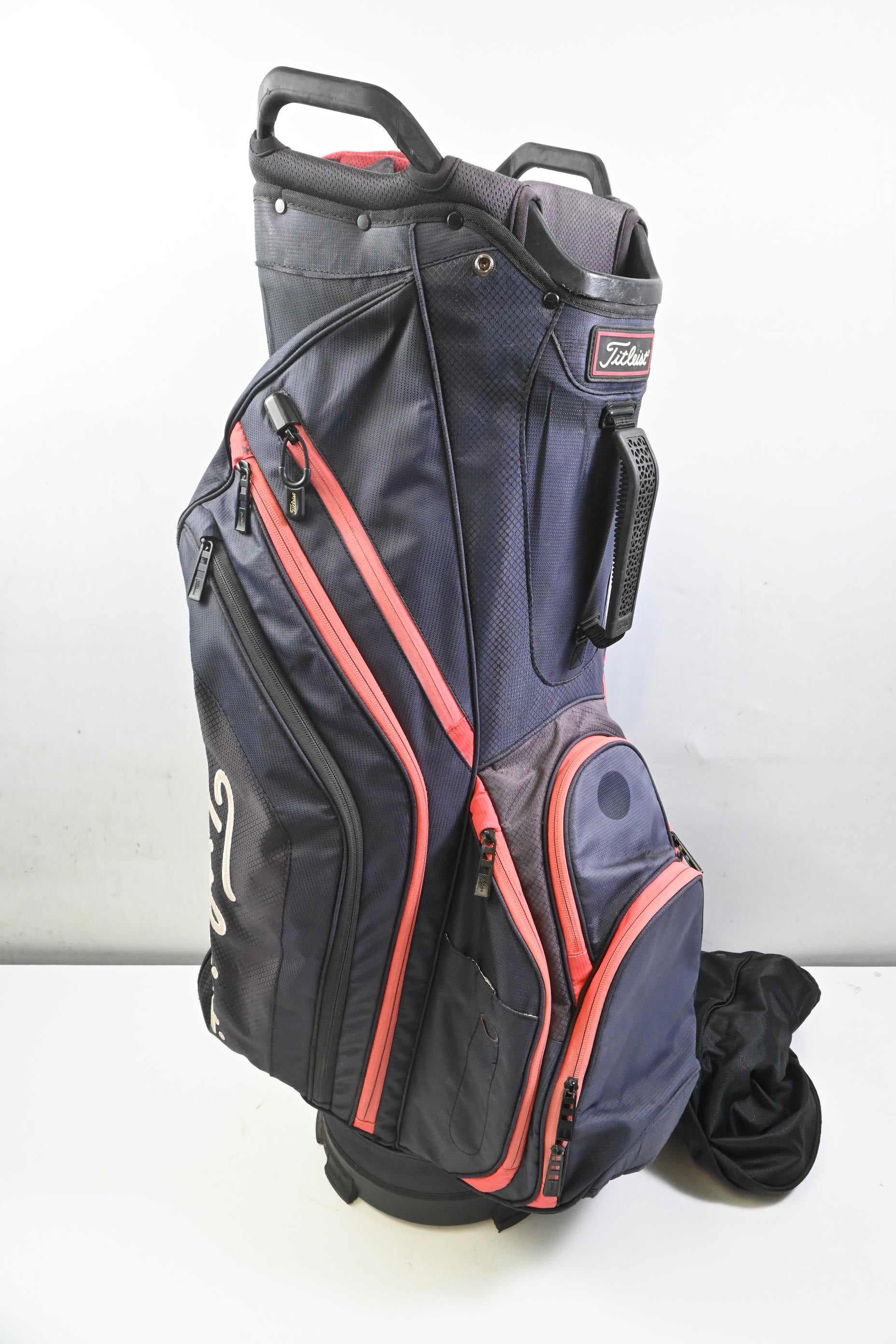 Titleist Cart Bag / 14-Way Divider / Black, Red