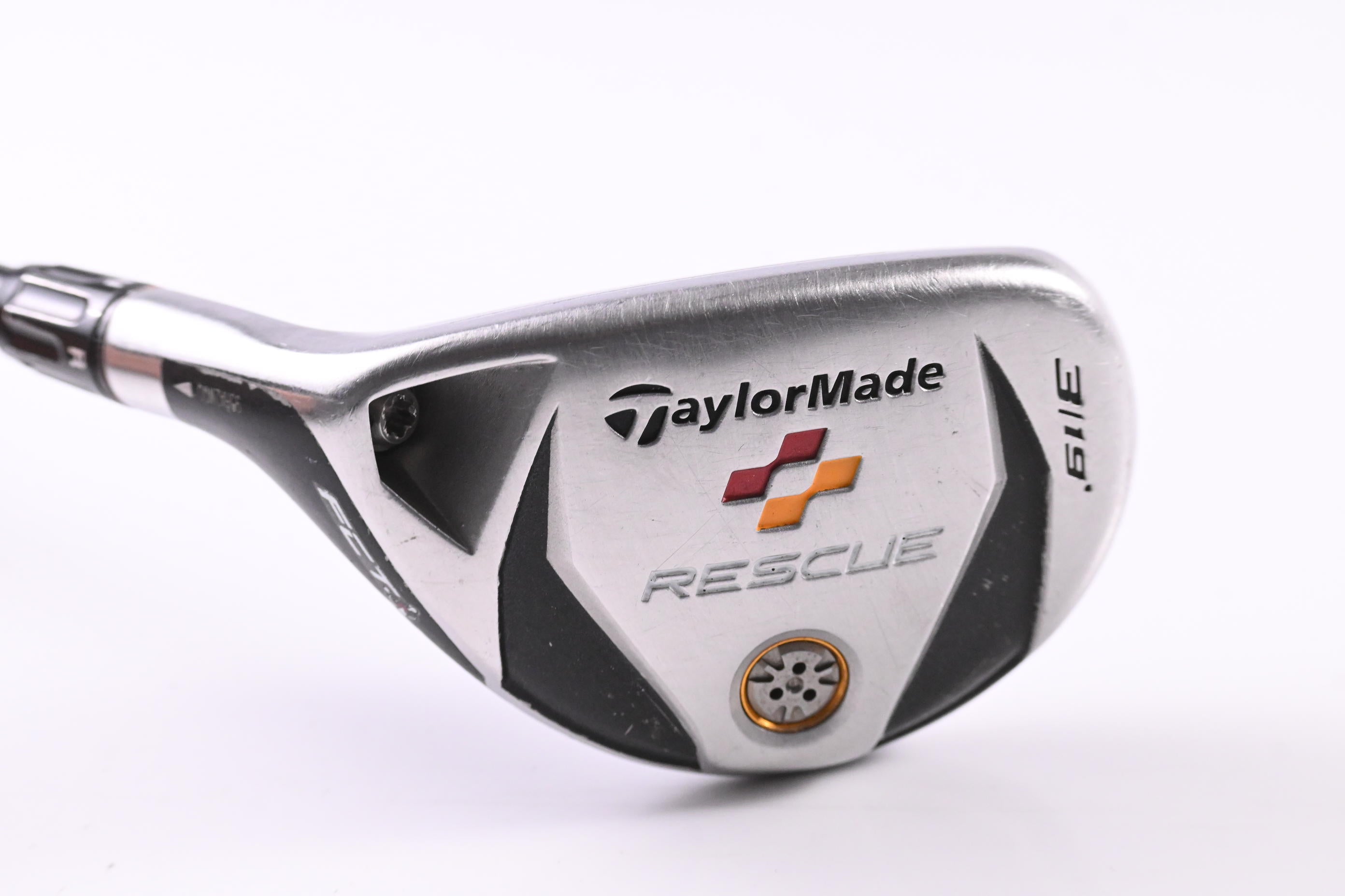 Left Hand Taylormade Rescue #3 Hybrid / 19 Degree / Regular Flex Aldila Voodoo