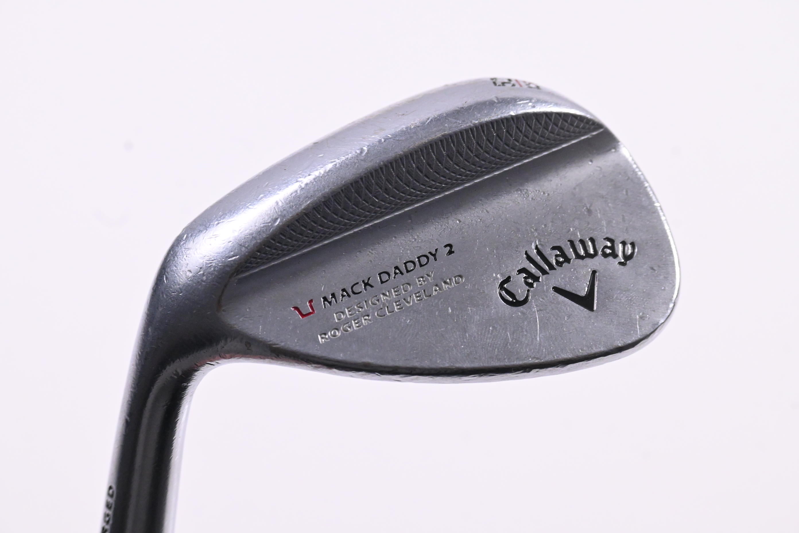 Left Hand Callaway Mack Daddy 2 Gap Wedge / 52 Degree / Stiff Flex Steel Shaft