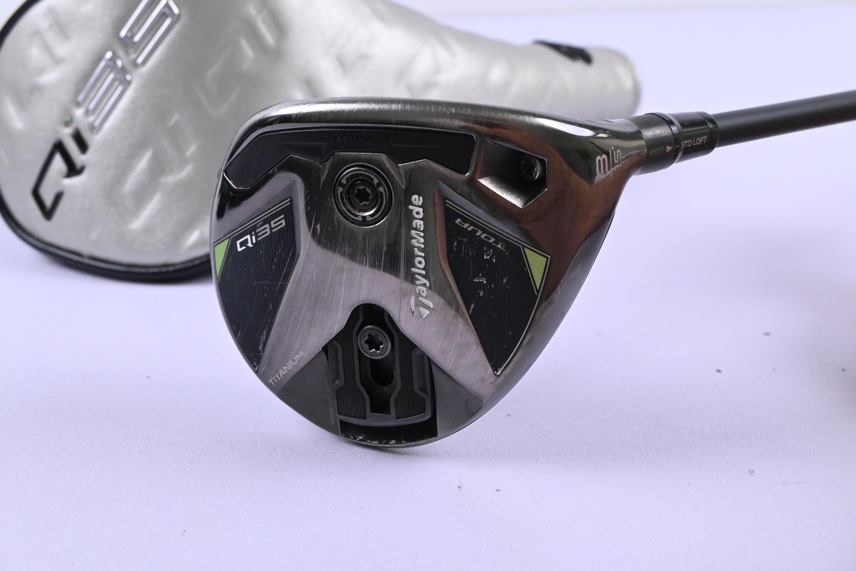Taylormade Qi35 Tour #3 Wood / 15 Degree / Stiff Flex HZRDUS Gen5 Black 70 Shaft