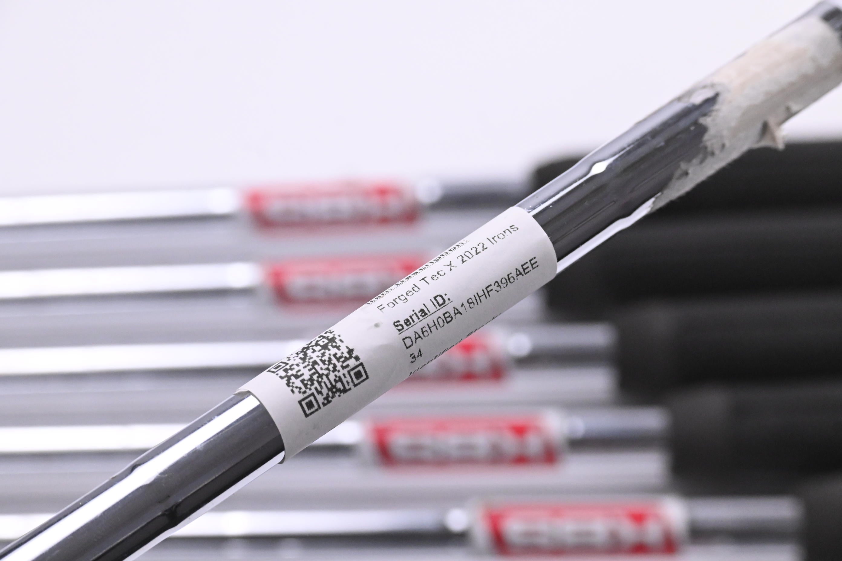 Cobra Forged Tec X 2022 Irons / 4-PW / Stiff Flex KBS Tour Lite Shafts