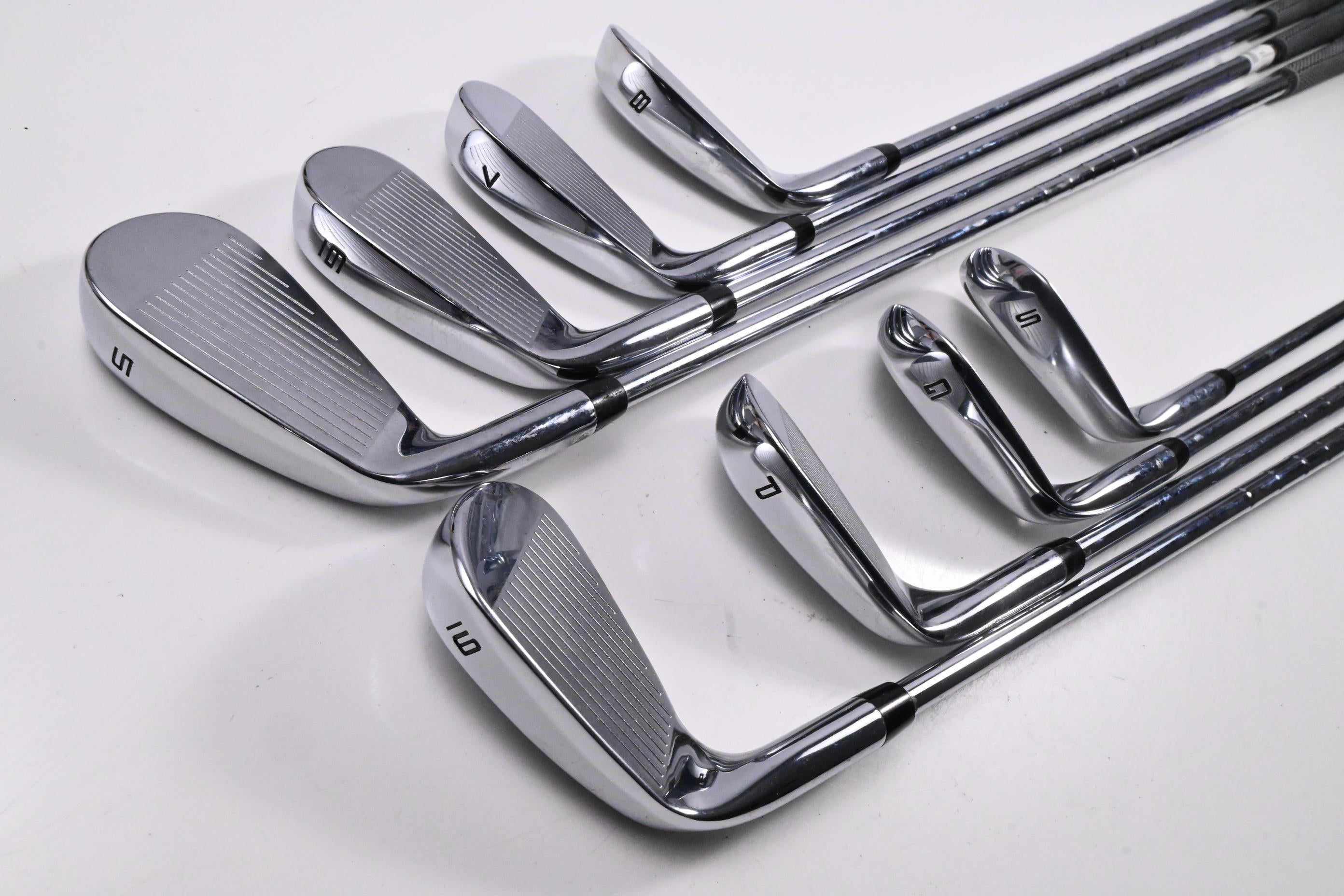 Callaway Elyte Irons / 5-PW+GW+SW / Regular Flex True Temper Vector 80 Shafts