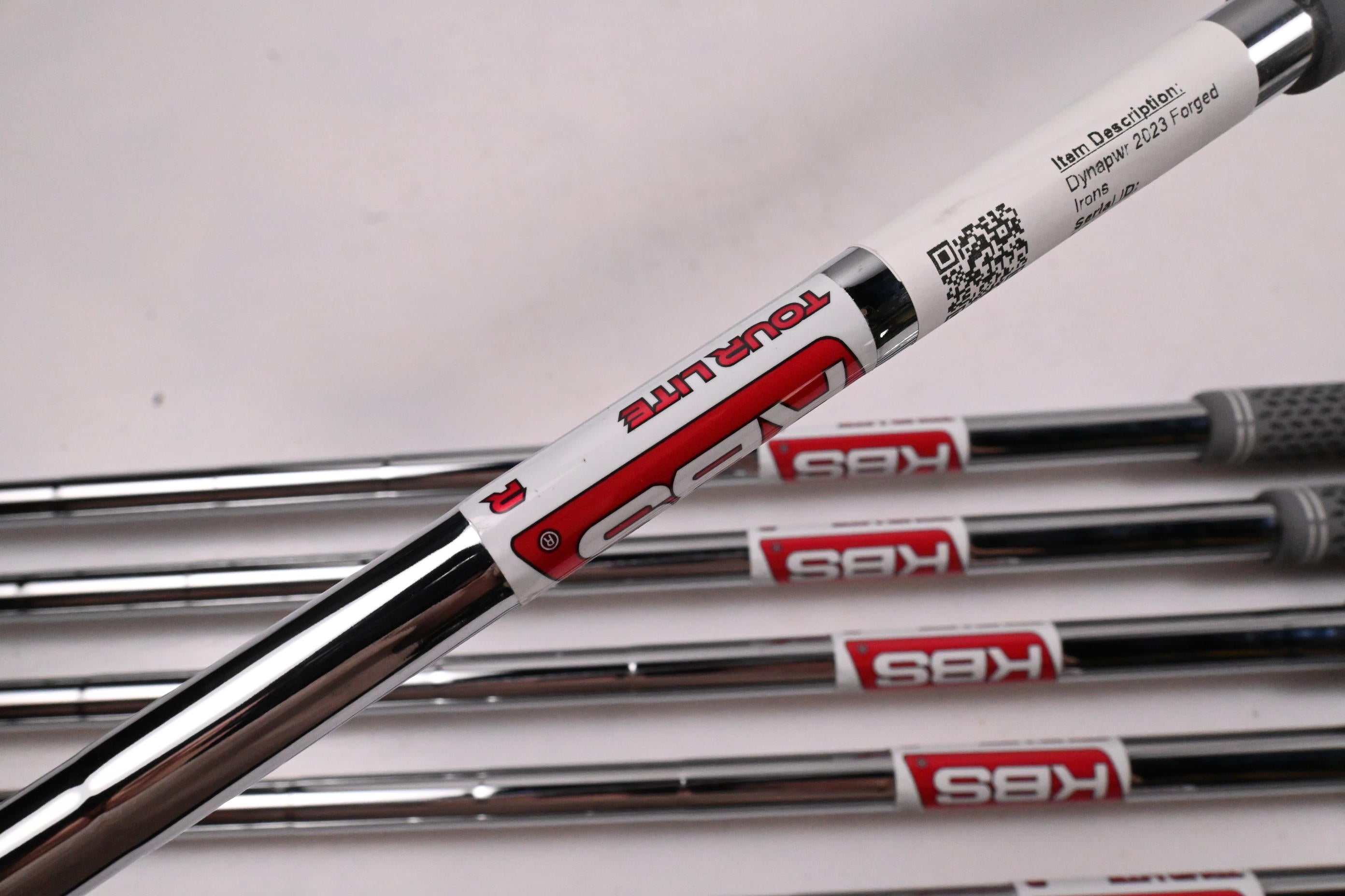 Wilson Dynapwr 2023 Forged Irons / 5-PW / Regular Flex KBS Tour Lite Shafts
