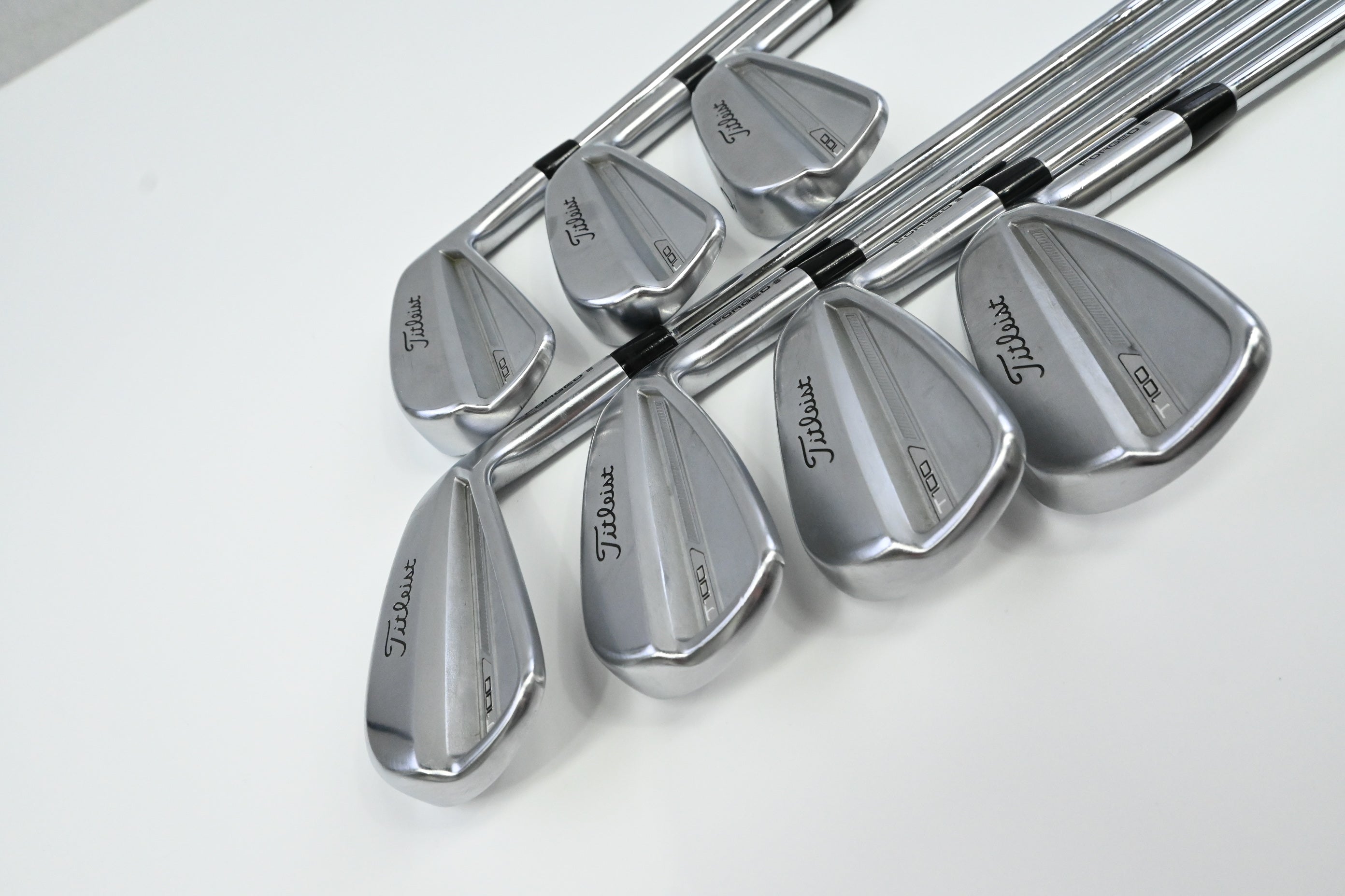 Titleist T100 2023 Irons / 4-PW / Stiff Flex KBS Tour 90 Shafts