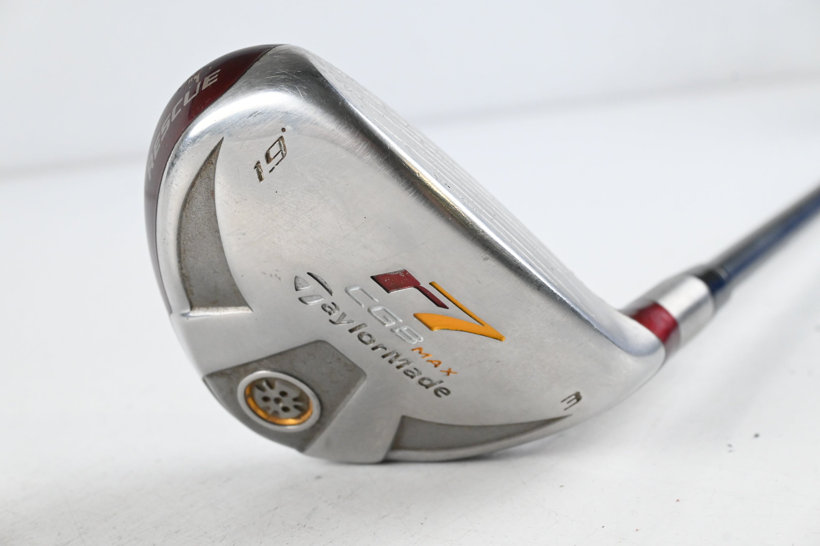 Taylormade R7 CGB Max #3 Hybrid / 19 Degree / Regular Flex REAX 55 Shaft