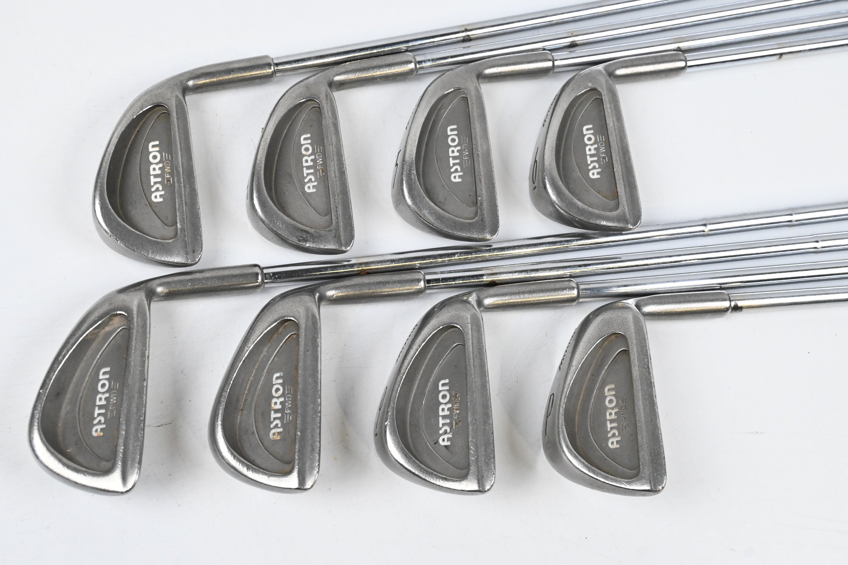 Mizuno Astron Irons / 3-PW / Stiff Flex Mizuno Dynaflex 220 Shafts