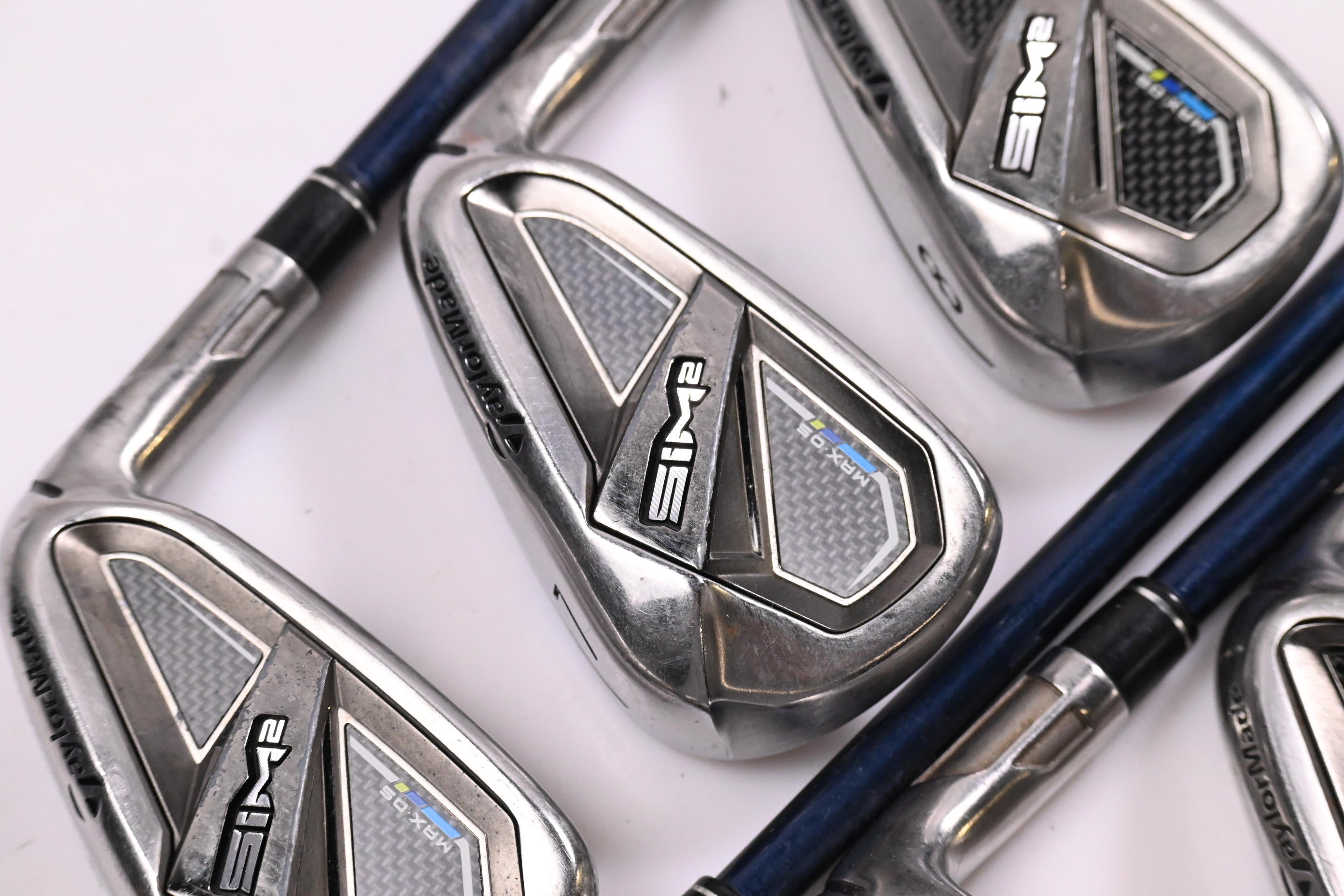 Taylormade SIM2 Max OS Irons / 6-PW+GW+SW / Regular Flex Ventus Blue 6