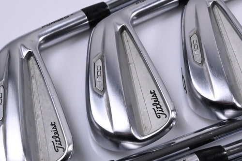 Titleist T100 2021 Irons / 4-PW / Stiff Flex AMT Black S300 Shafts