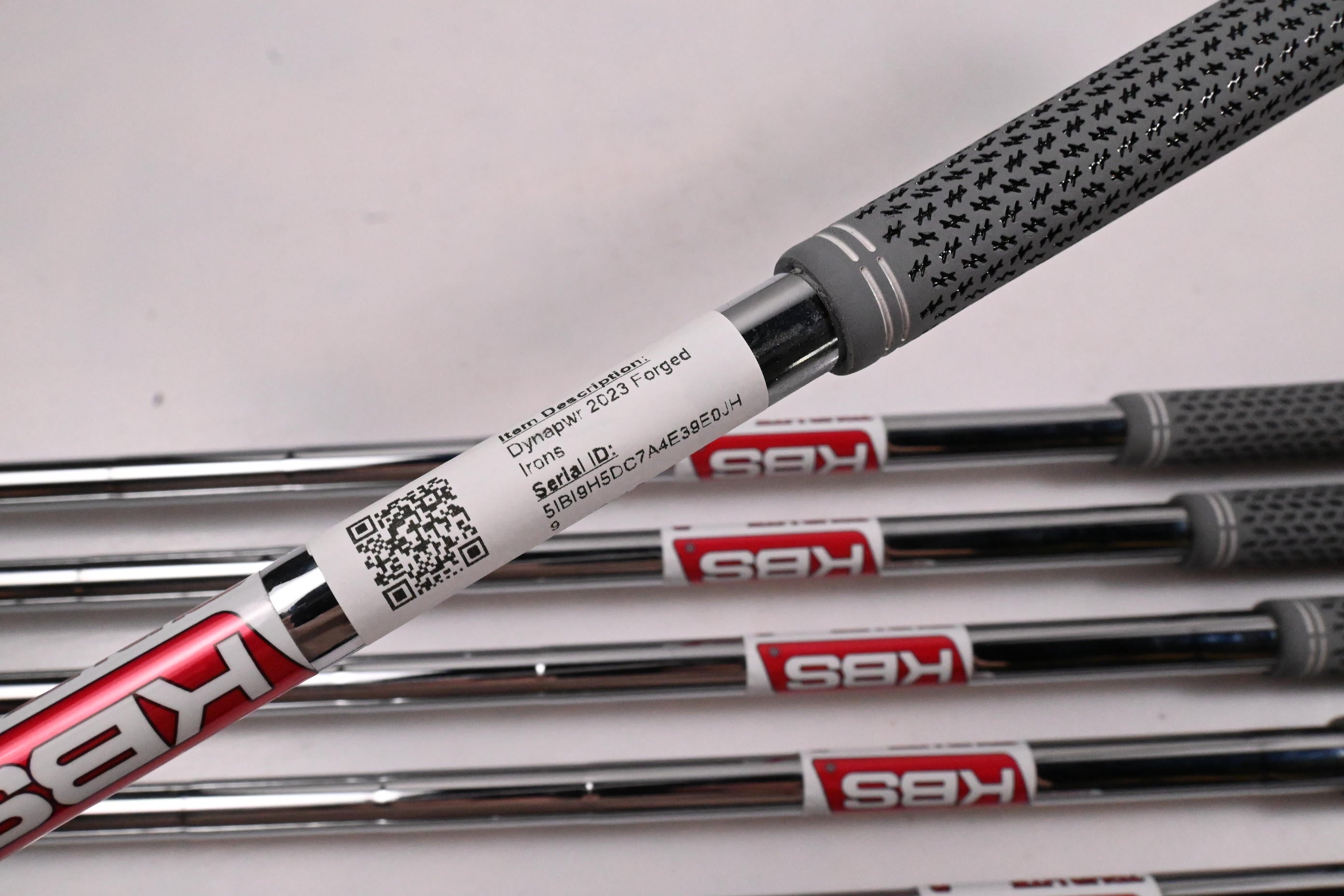 Wilson Dynapwr 2023 Forged Irons / 5-PW / Regular Flex KBS Tour Lite Shafts