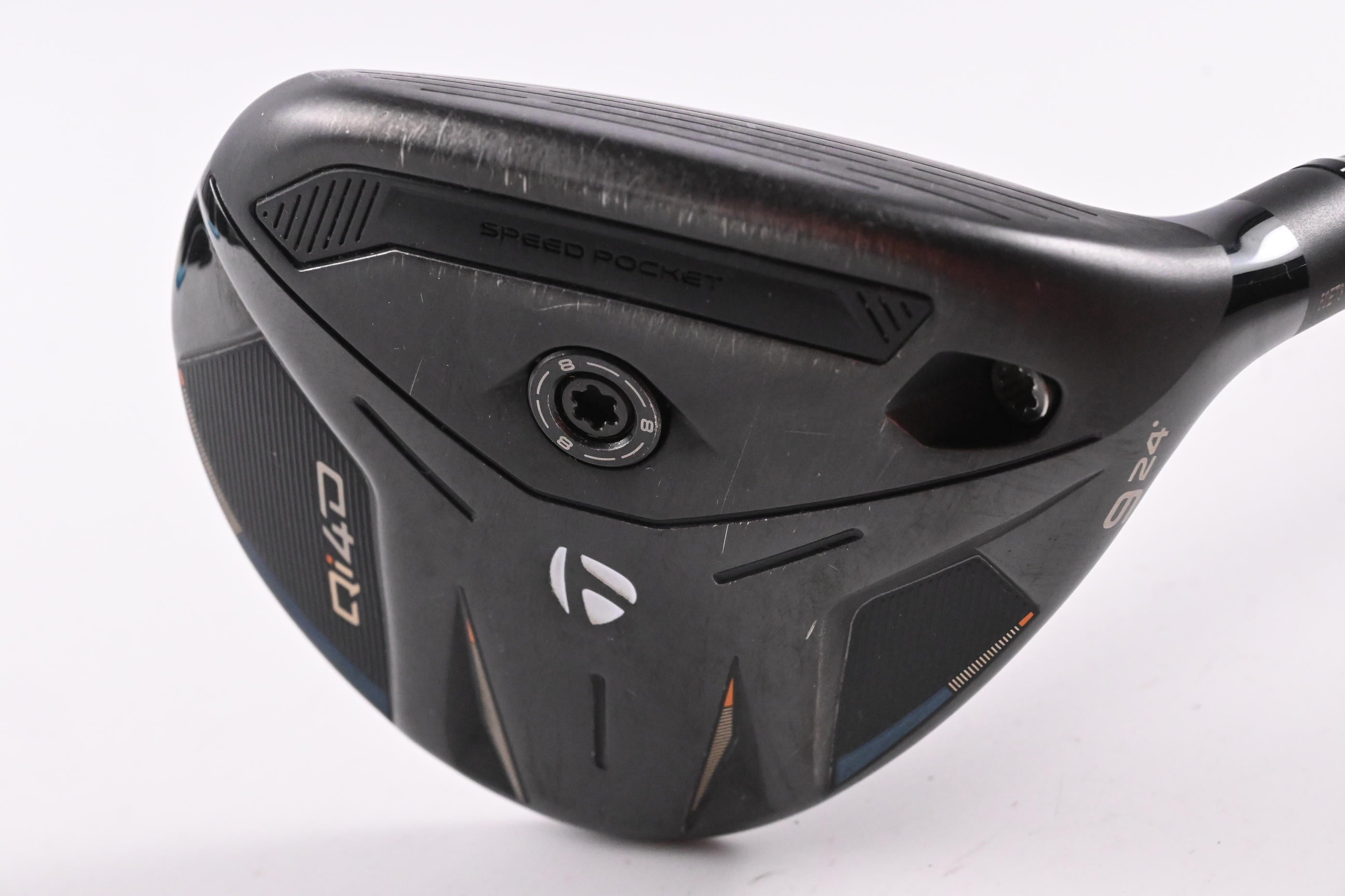 Taylormade Qi4D #9 Wood / 24 Degree / Stiff Flex Reax 65 Shaft