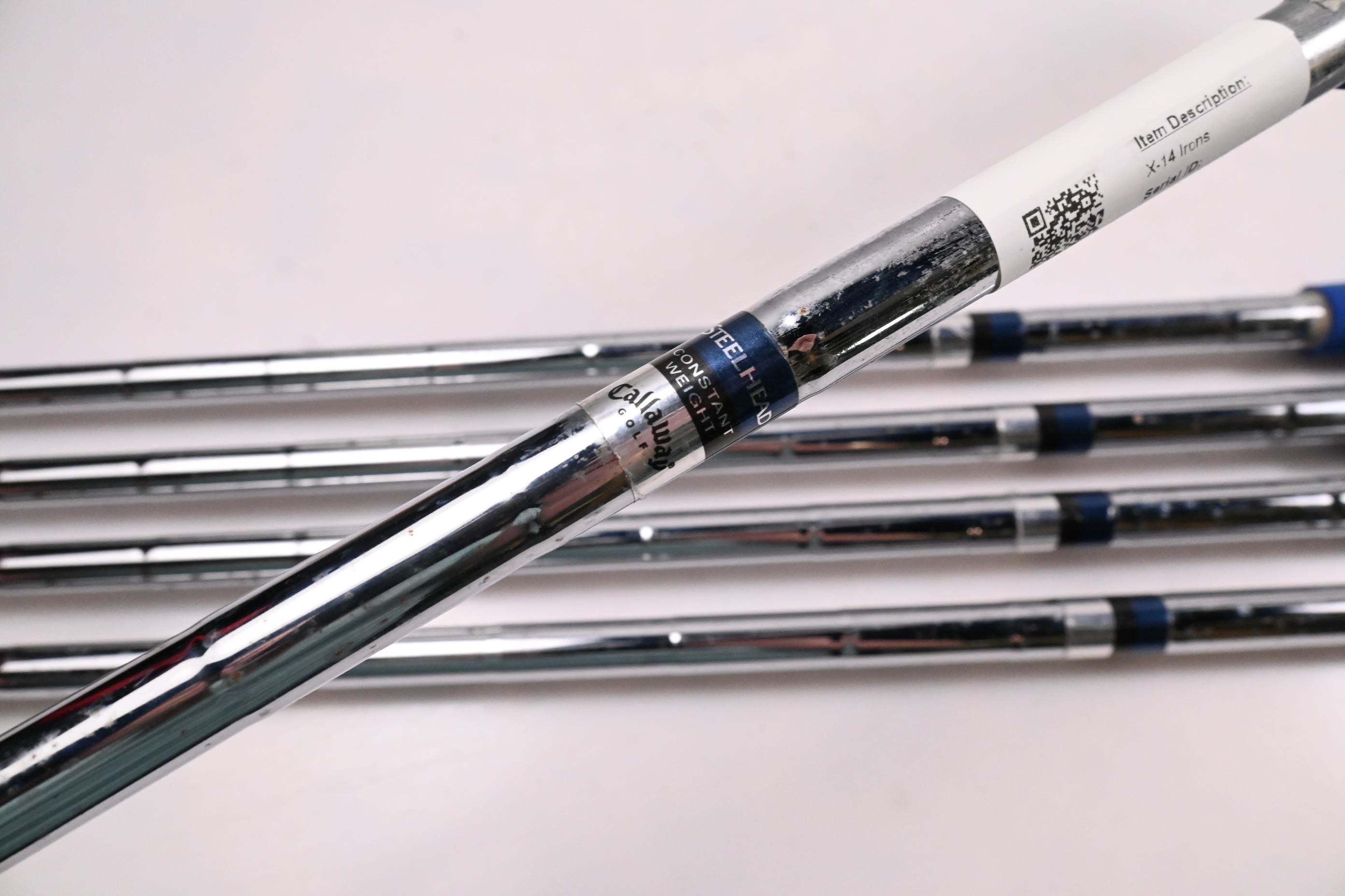 Callaway Steelhead X-14 Irons / 6-PW / Uniflex Callaway Steelhead Shafts