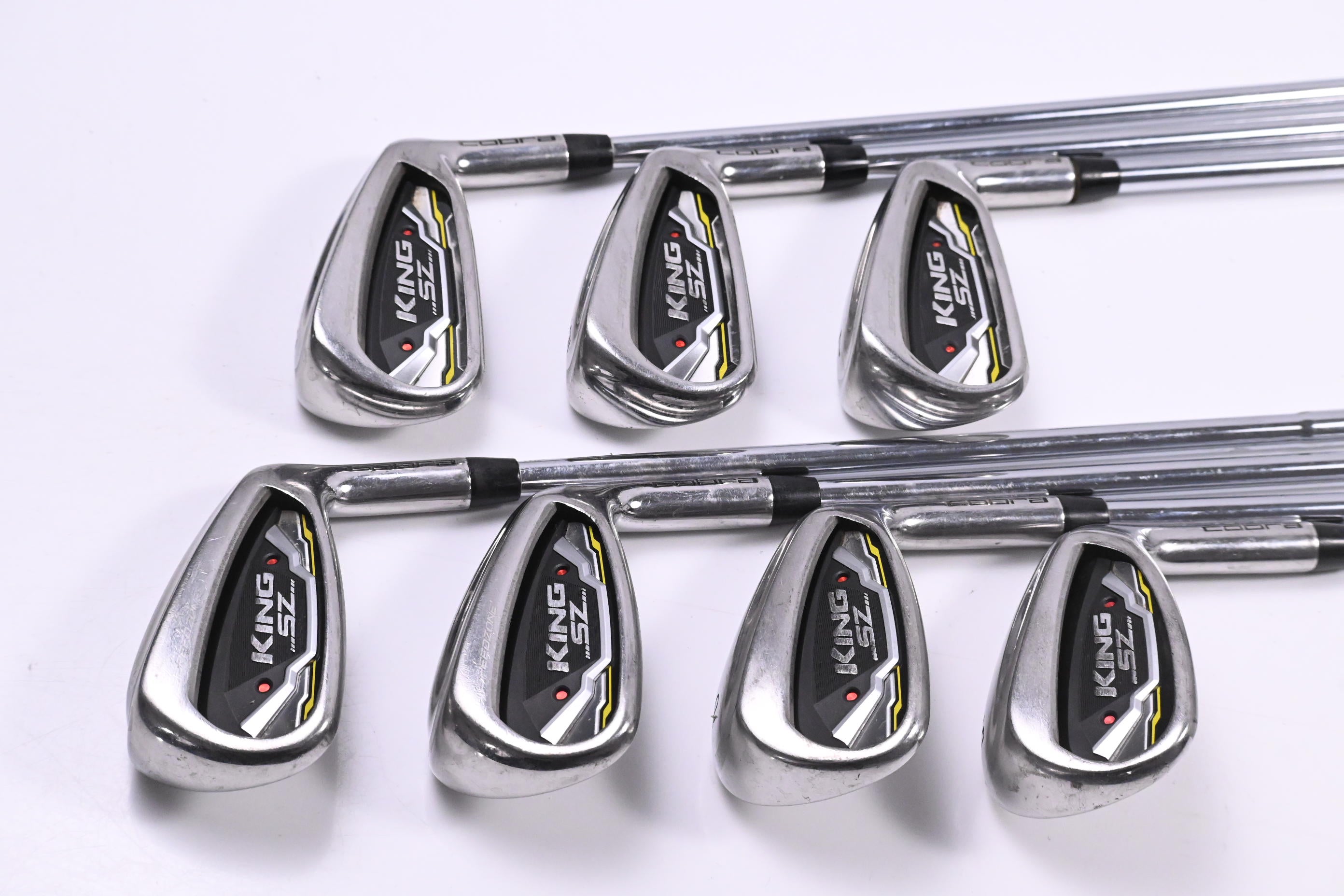 Cobra King Speedzone Irons / 5-PW+GW / Regular Flex Cobra Shafts