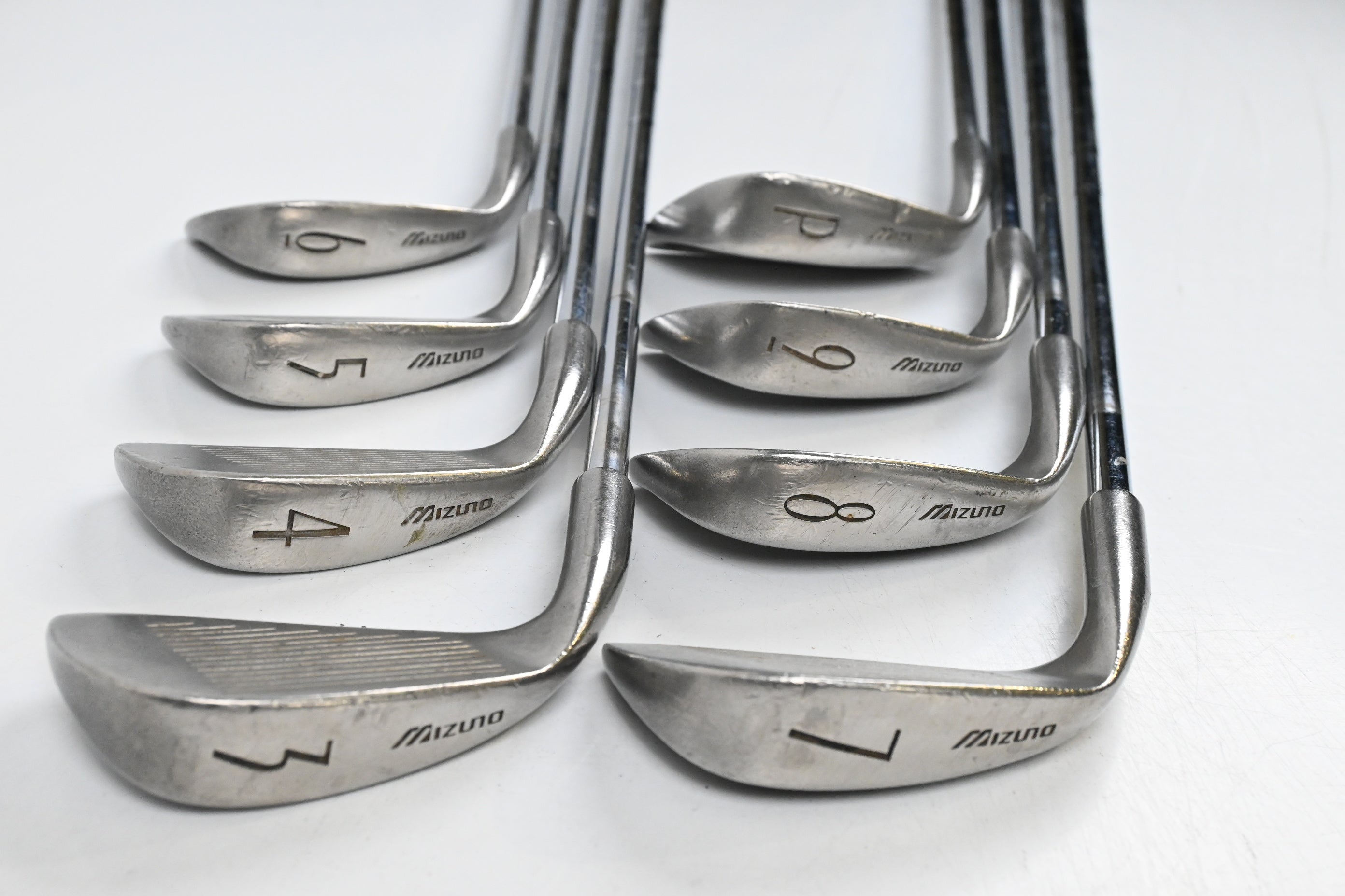 Mizuno Astron Irons / 3-PW / Stiff Flex Mizuno Dynaflex 220 Shafts