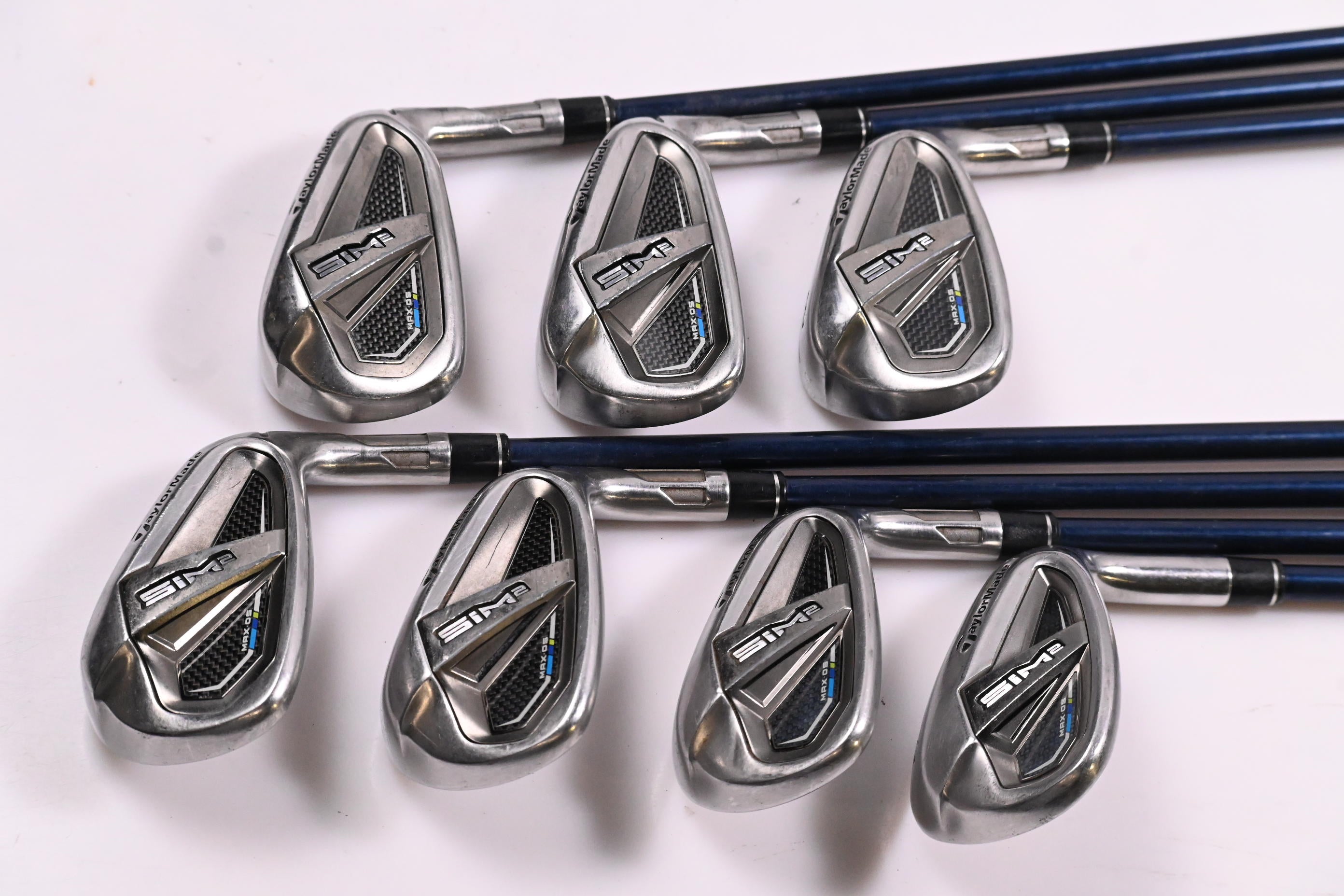 Taylormade SIM2 Max OS Irons / 6-PW+GW+SW / Regular Flex Ventus Blue 6