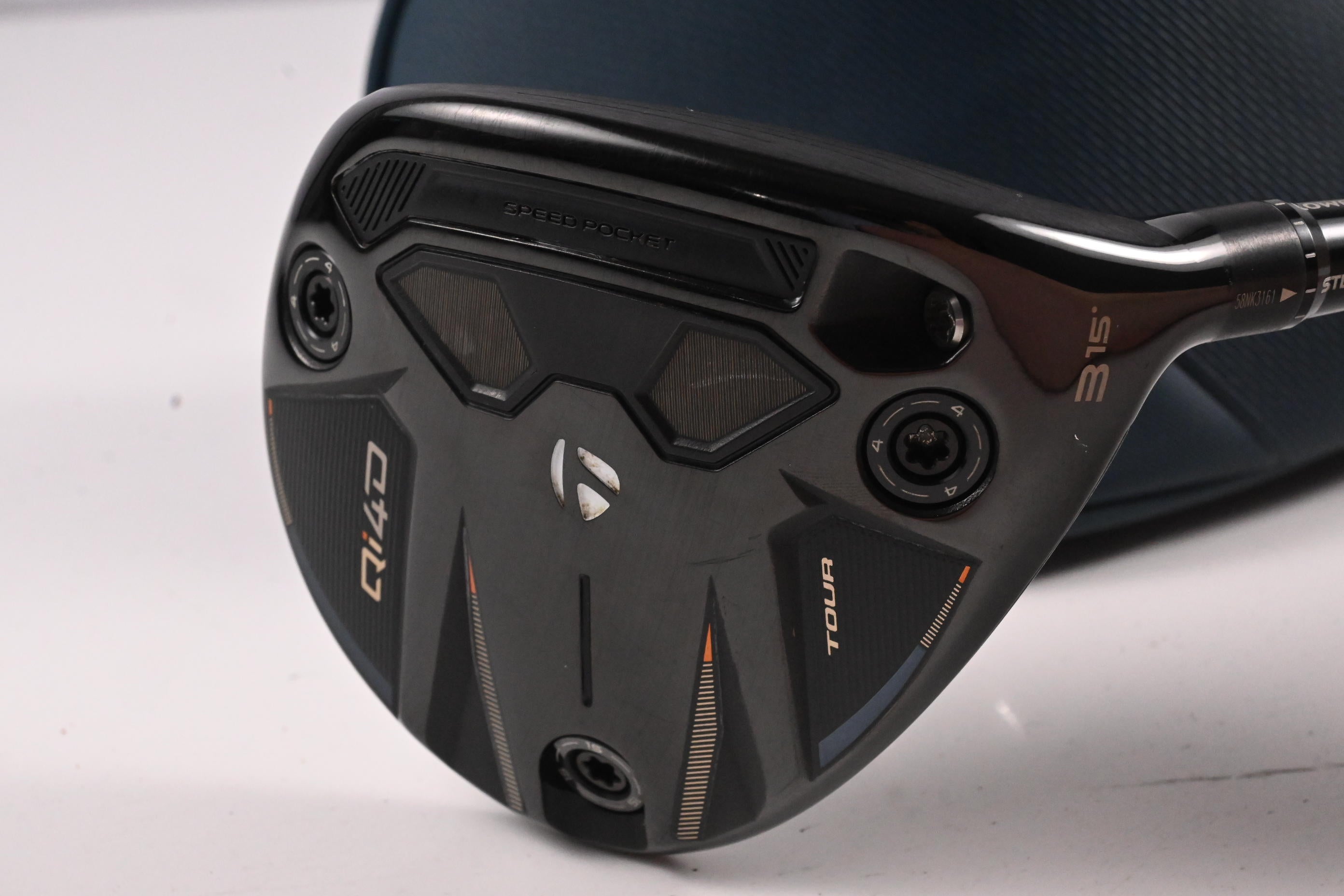Taylormade Qi4D Tour #3 Wood / 15 Degree / X-Flex Mitsubishi Reax 75 Shaft