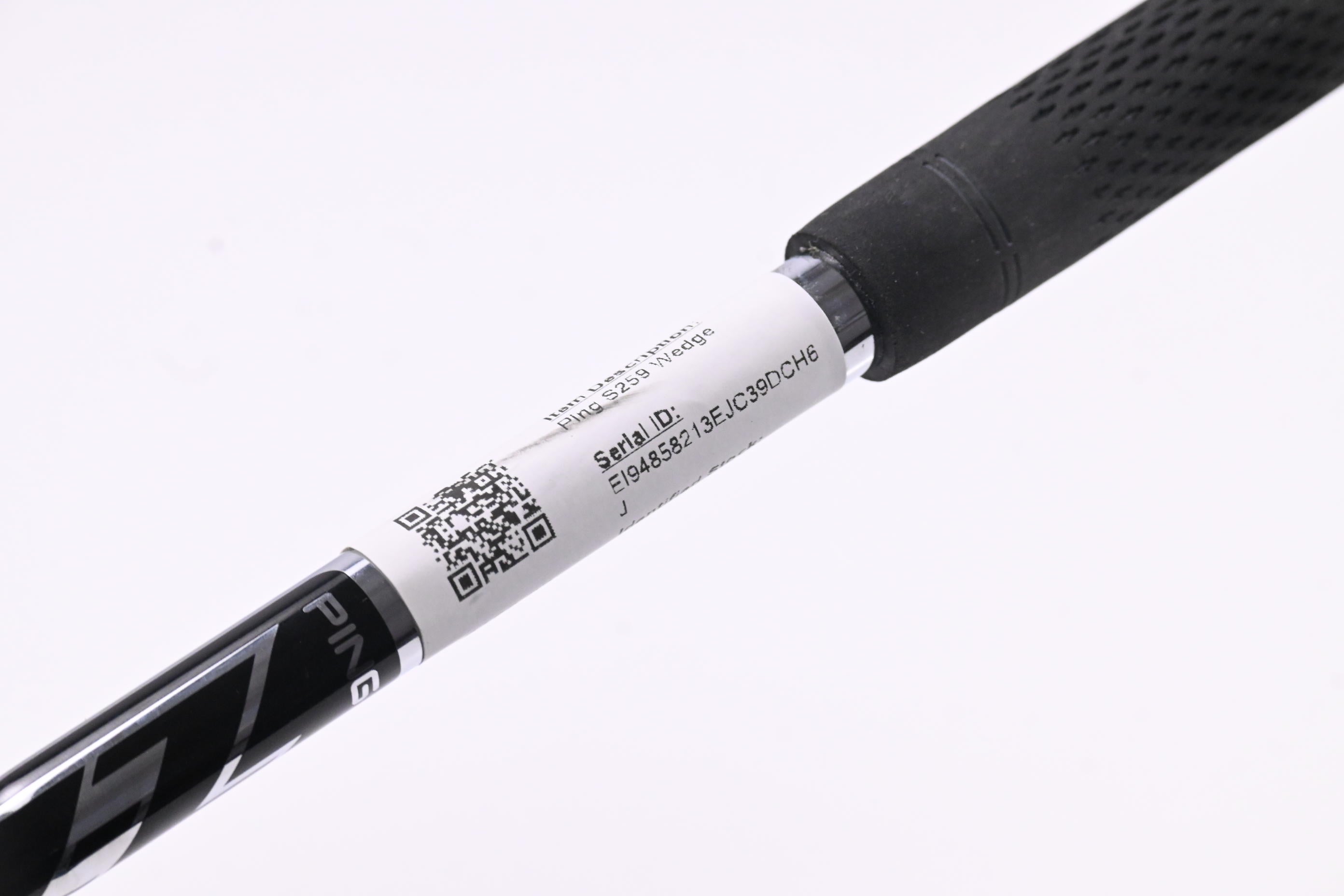 Ping S259 Lob Wedge / 58 Degree / Black Dot / Wedge Flex Ping Z-Z 115 Shaft