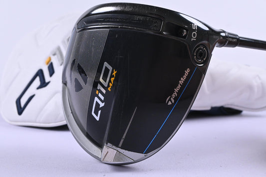 Taylormade Qi10 Max Driver / 10.5 Degree / X-Flex HZRDUS Black Gen4 70 Shaft