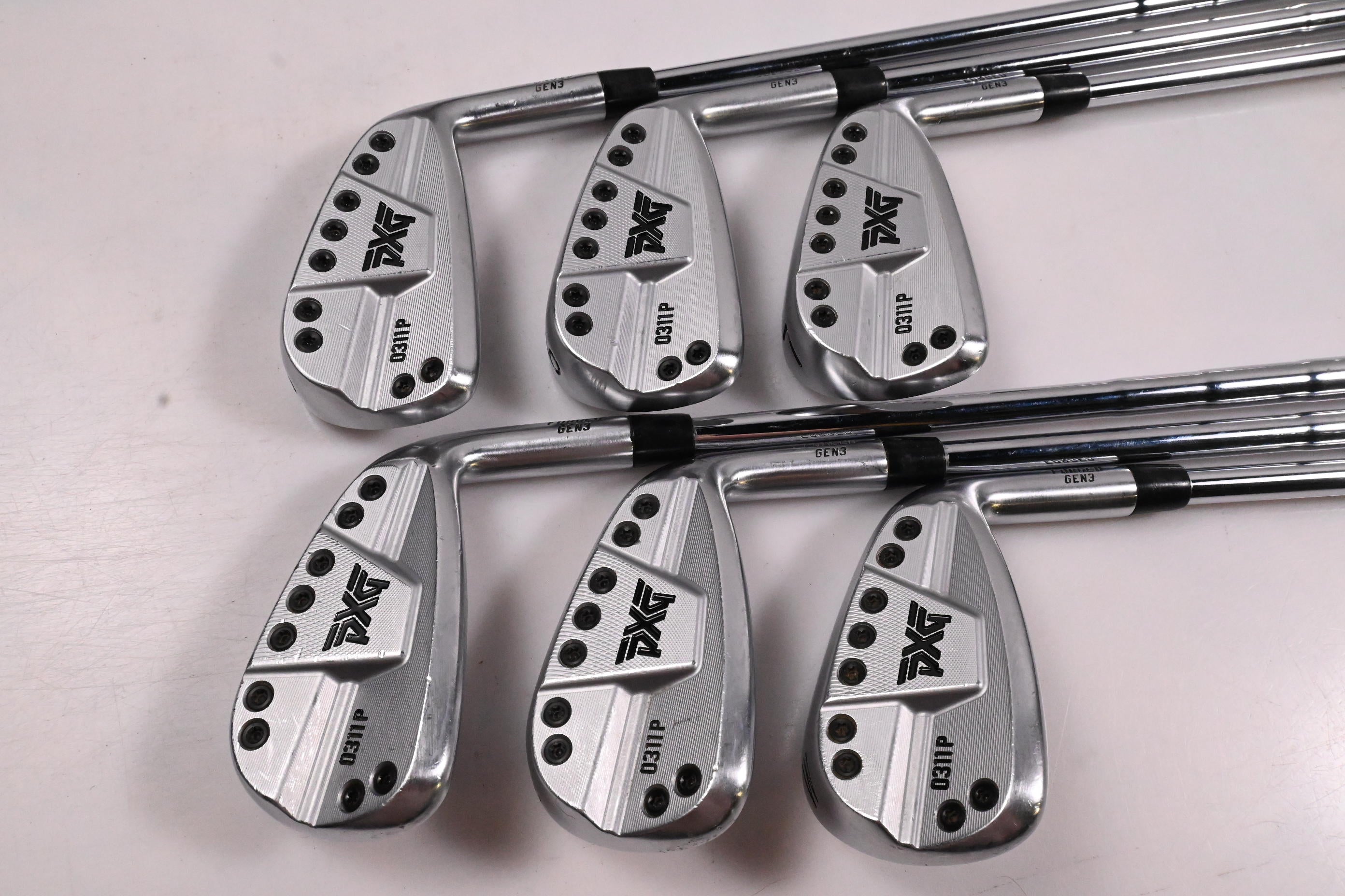 PXG 0311 P Gen3 Irons / 5-PW / Stiff Flex Steel Shafts