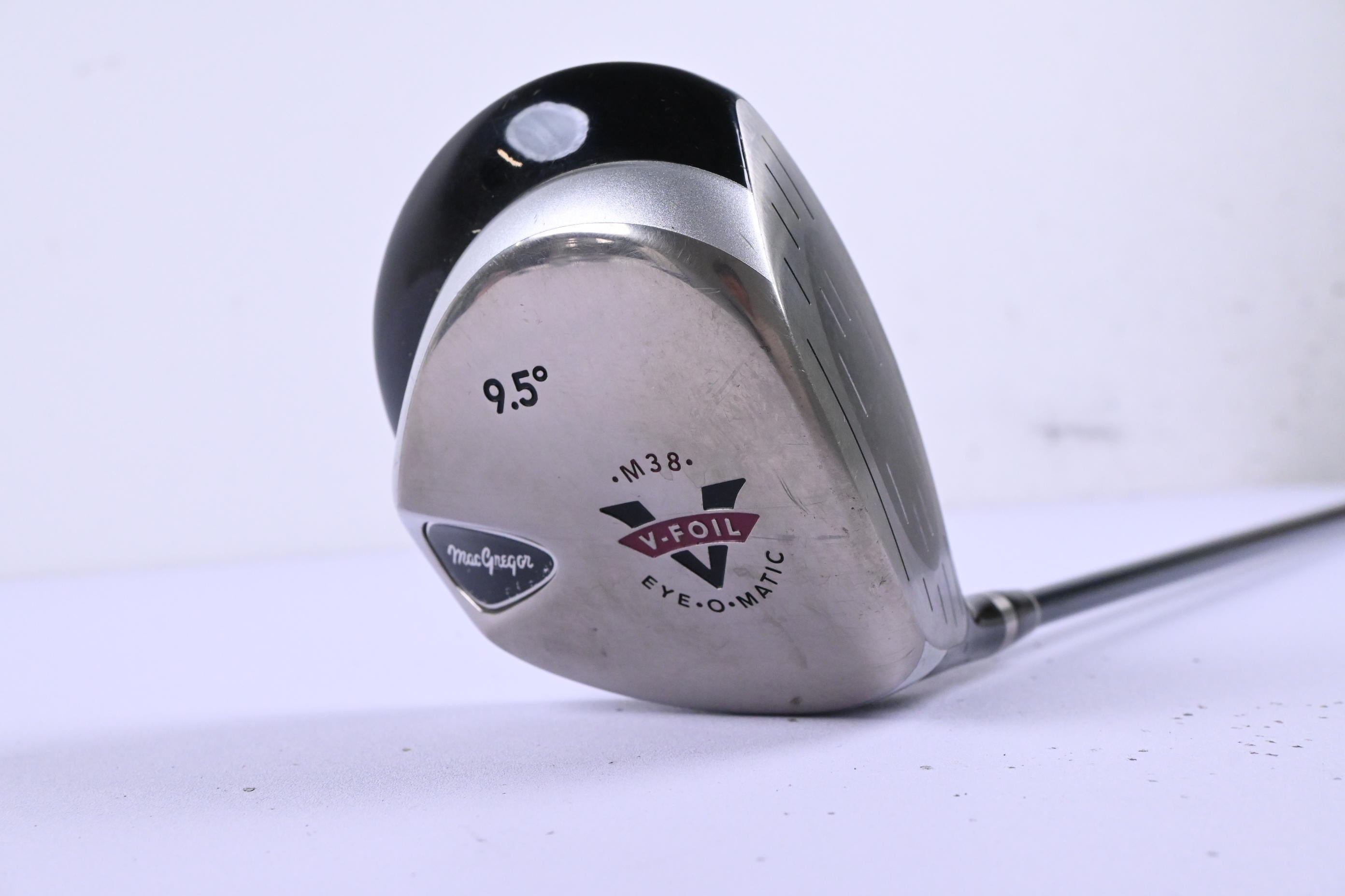 MacGregor V-Foil Eye-o-Matic Driver / 9.5 Degree / Stiff Flex YS-6.1 Shaft