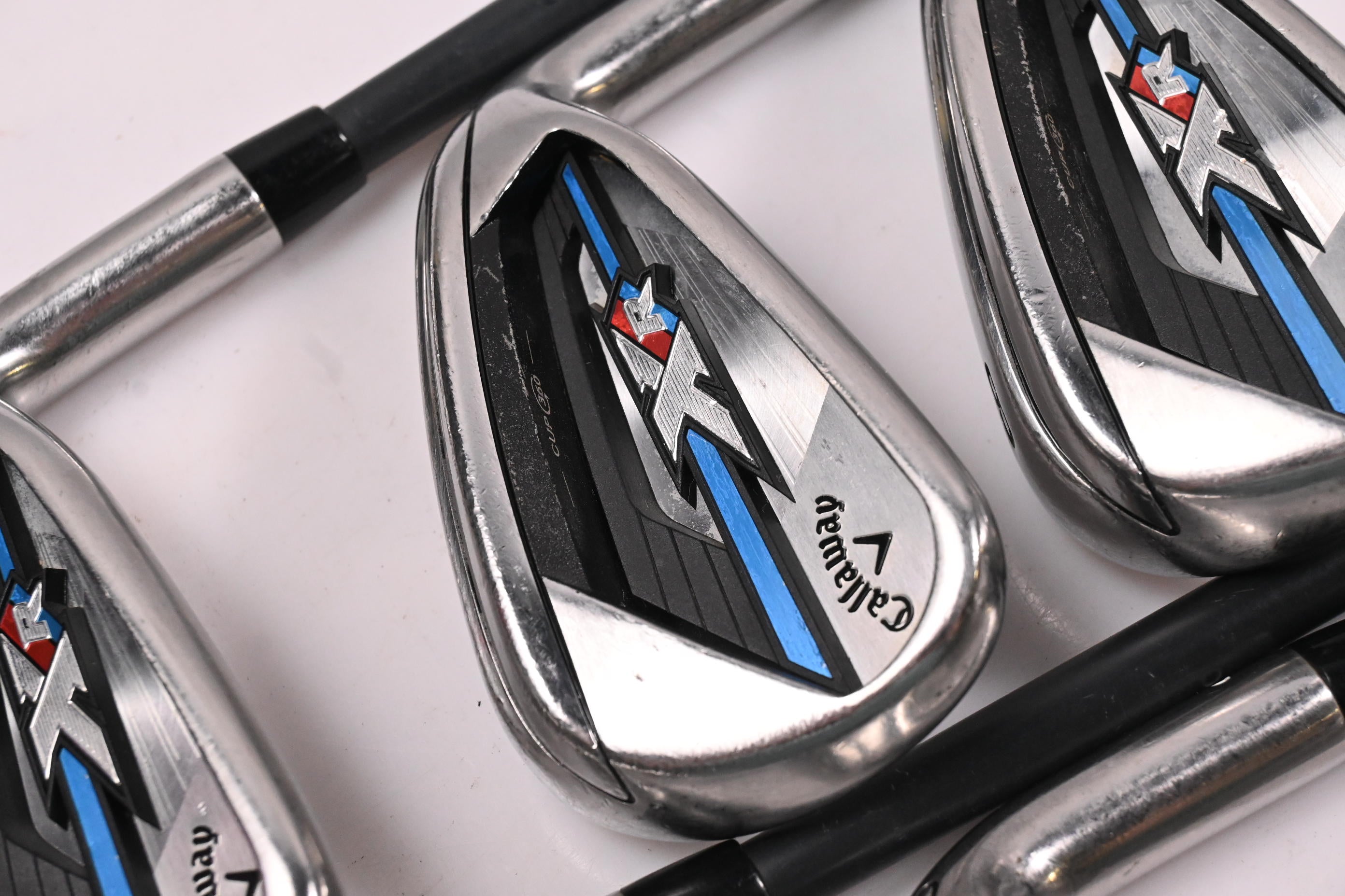 Callaway XR OS Irons / 6-PW+SW / Senior Flex Project X 55g Shafts