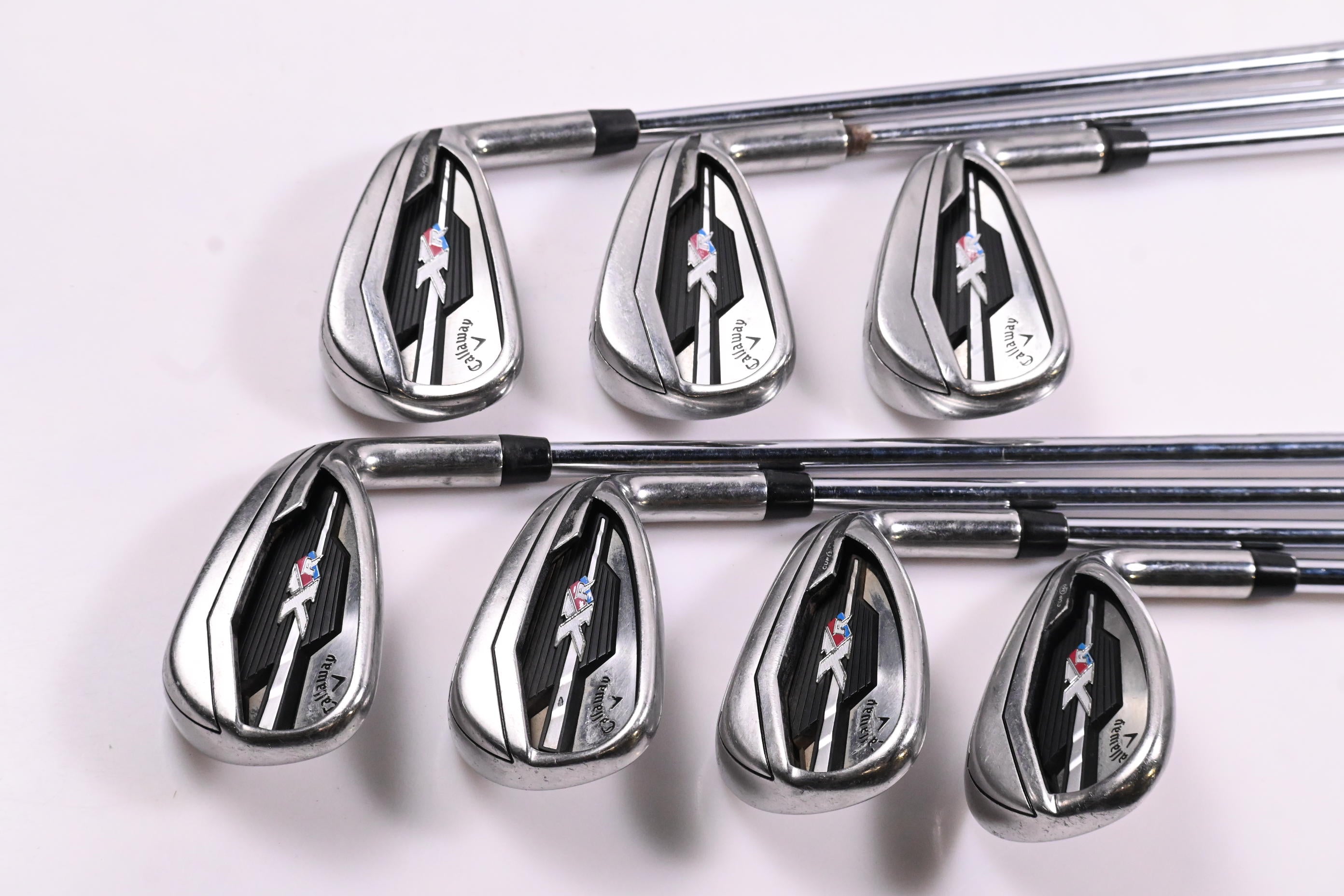 Callaway XR Irons / 5-PW+SW / Regular Flex SpeedStep 80 Shafts