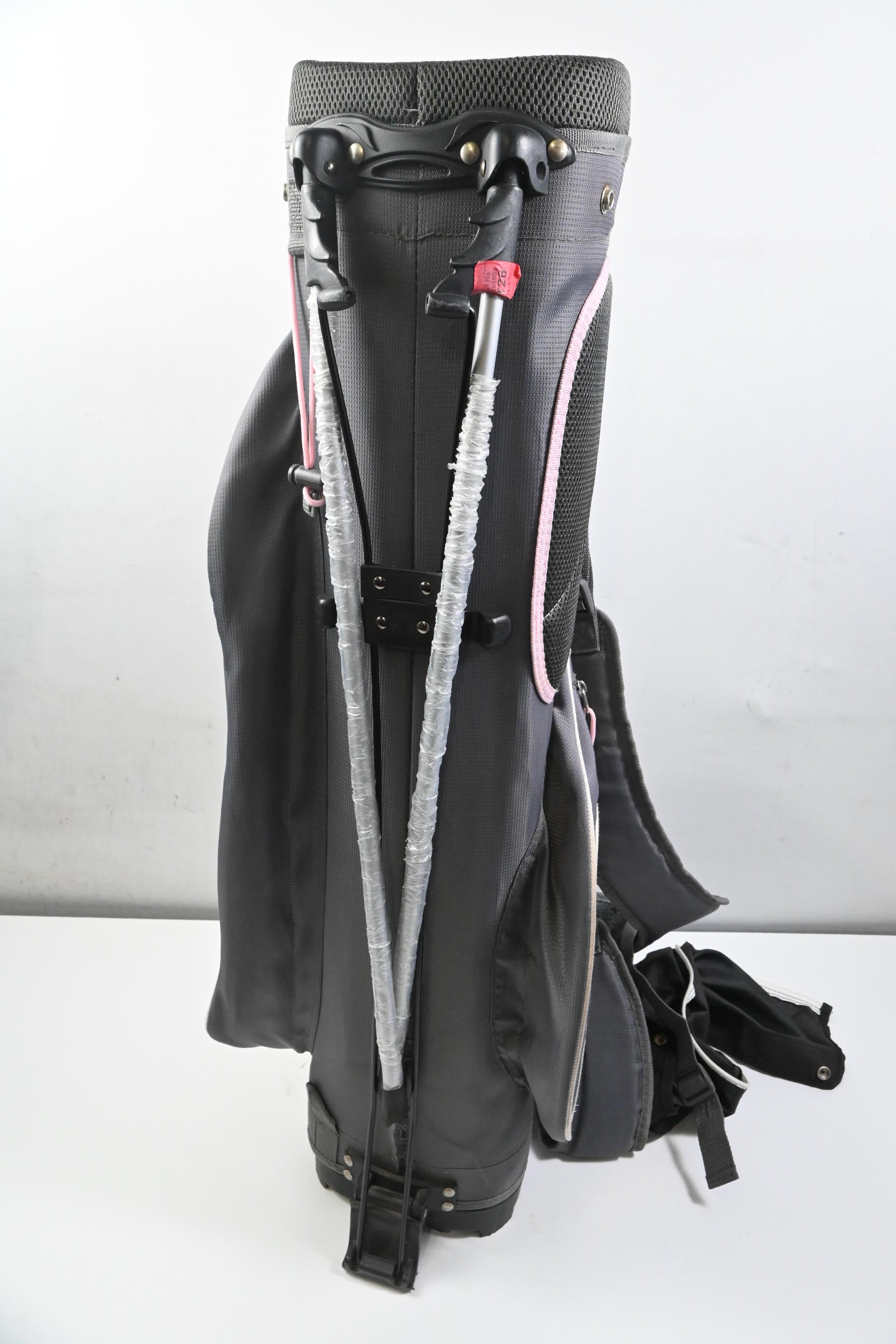 Lady Hogan Inspire Stand Bag / 4-Way Divider / Grey, Pink
