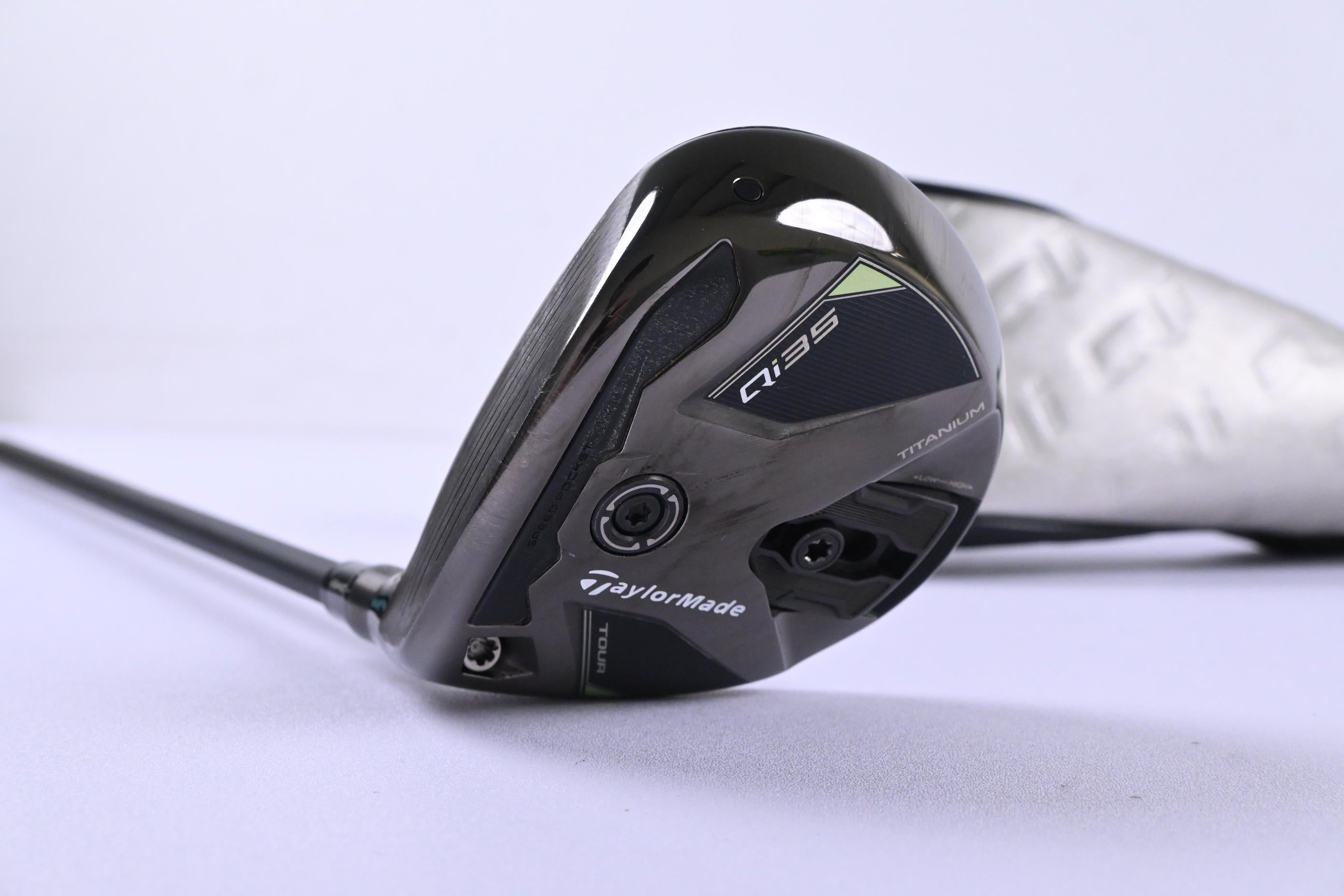 Left Hand Taylormade Qi35 Tour #5 Wood / 18 Degree / X-Flex HZRDUS Gen5 Black