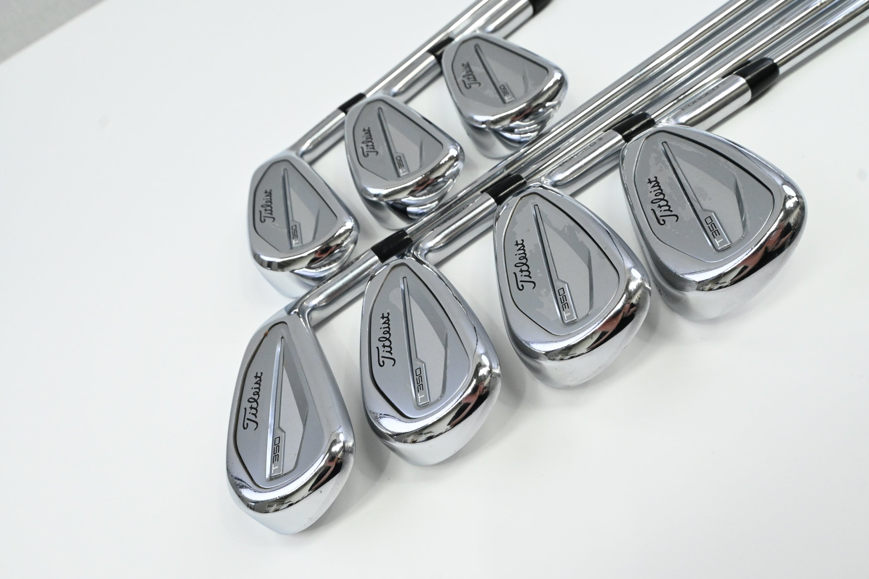 Titleist T350 2023 Irons / 4-PW / Stiff Flex Project X Rifle Shafts