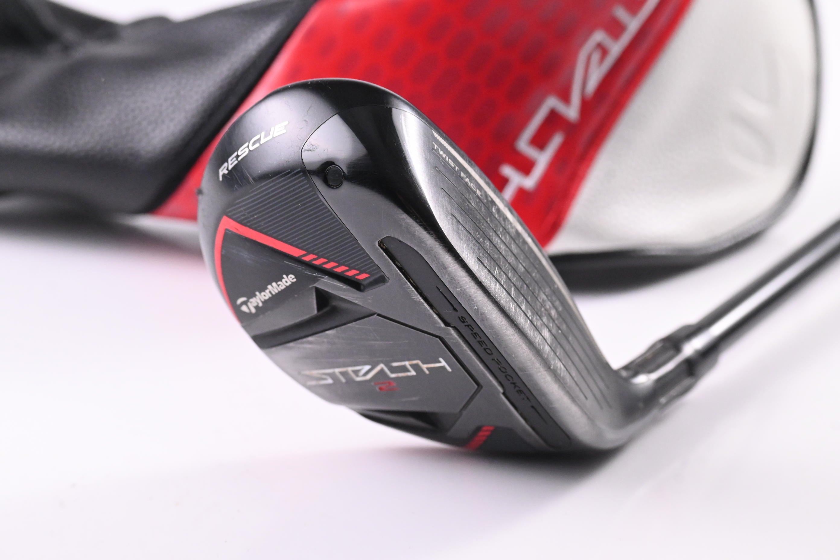 Taylormade Stealth 2 #3 Hybrid / 19 Degree / Stiff Flex Ventus TR Red 7 Shaft