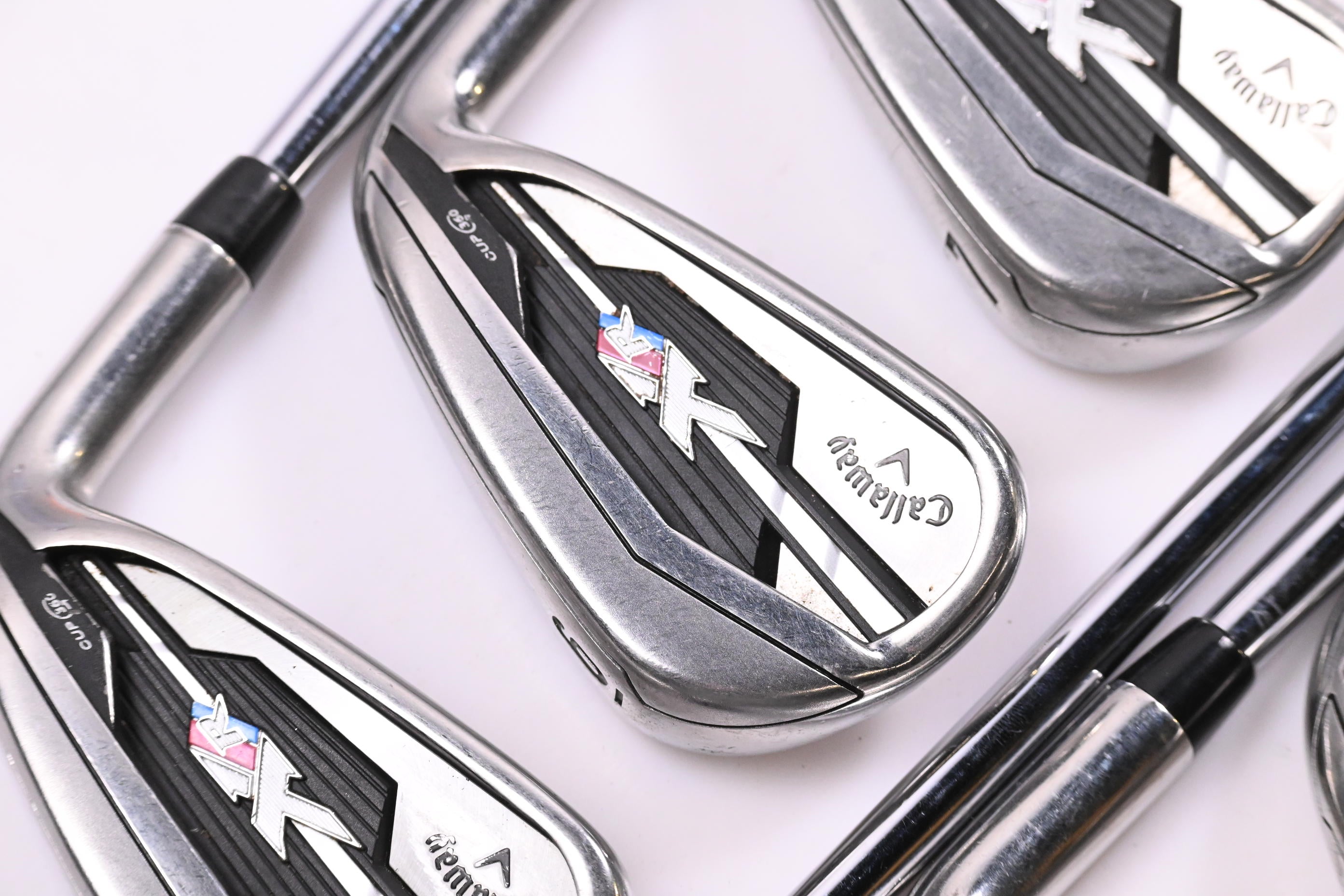 Callaway XR Irons / 5-PW+SW / Regular Flex True Temper Speedstep 80 Shafts