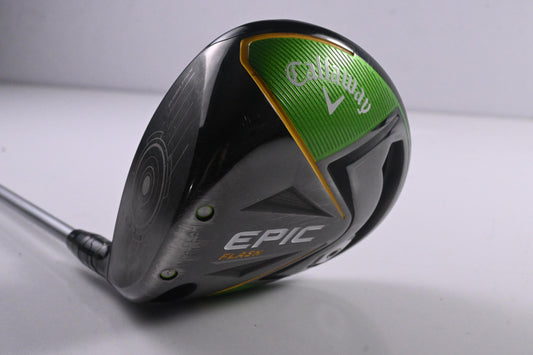 Left Hand Callaway Epic Flash Driver / 12 Degree / Senior Flex Evenflow Green 45