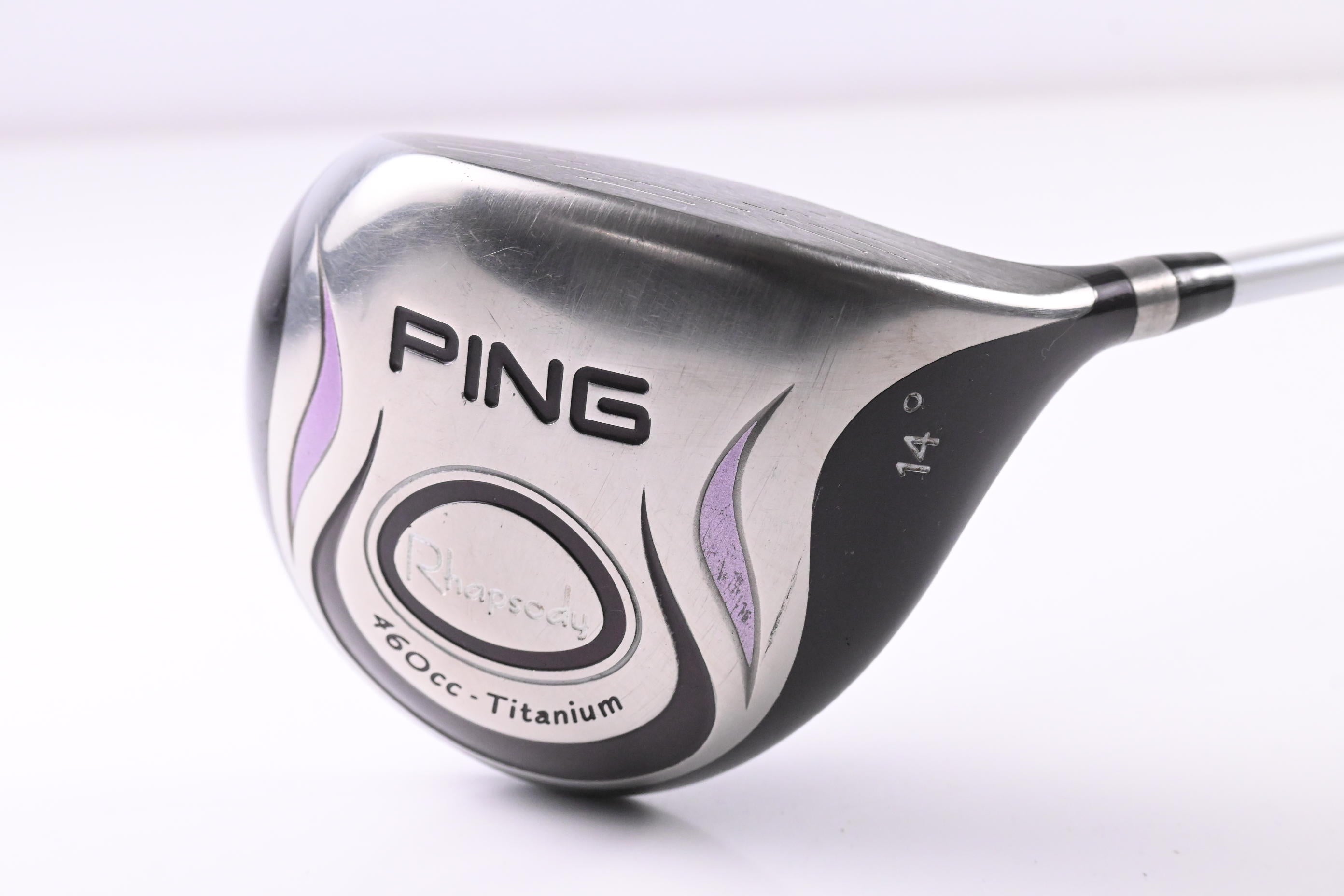 Ladies Ping Rhapsody Driver / 14 Degree / Ladies Flex Ping ULT 129 Shaft